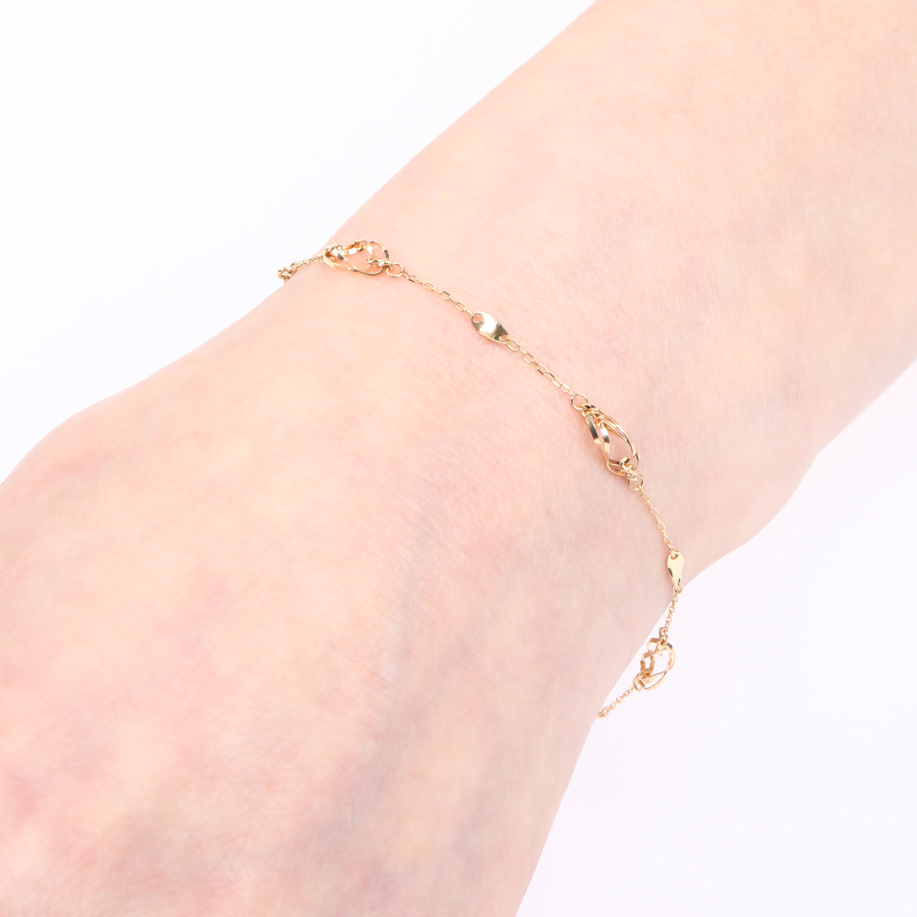 K18ブレスレット《25H00309》