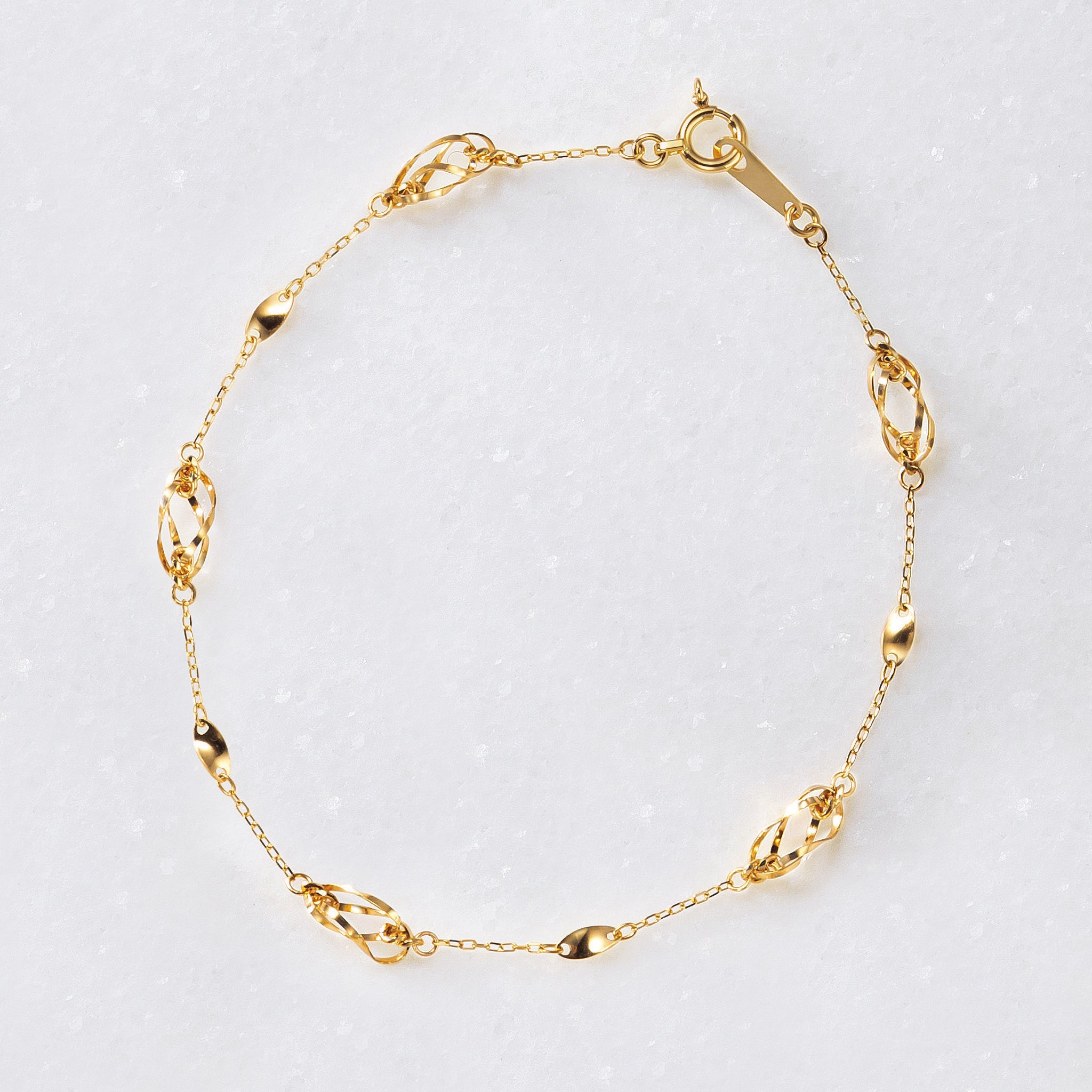 K18ブレスレット《25H00309》