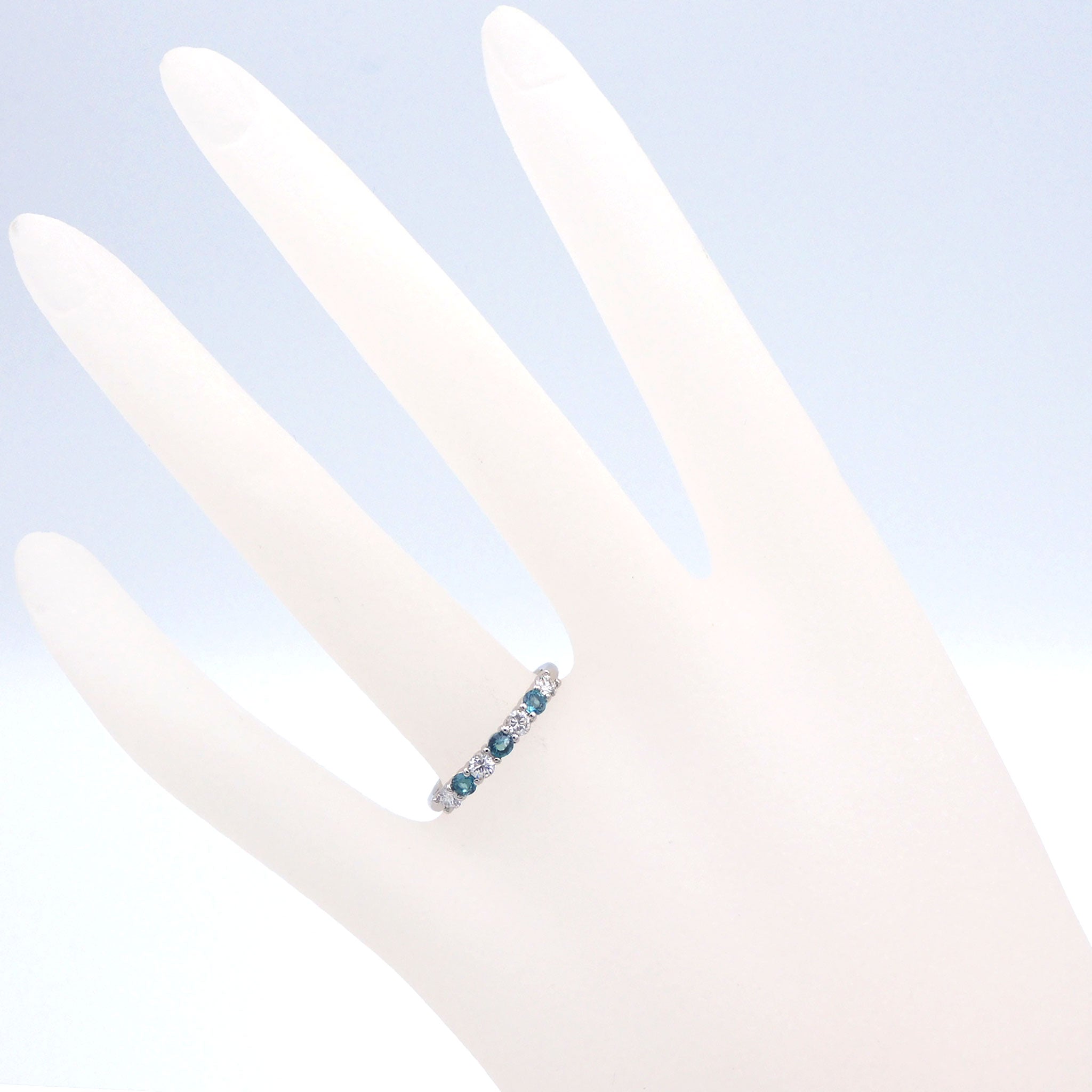 グランディディエライト/ダイヤモンド プラチナリング《25H00507》