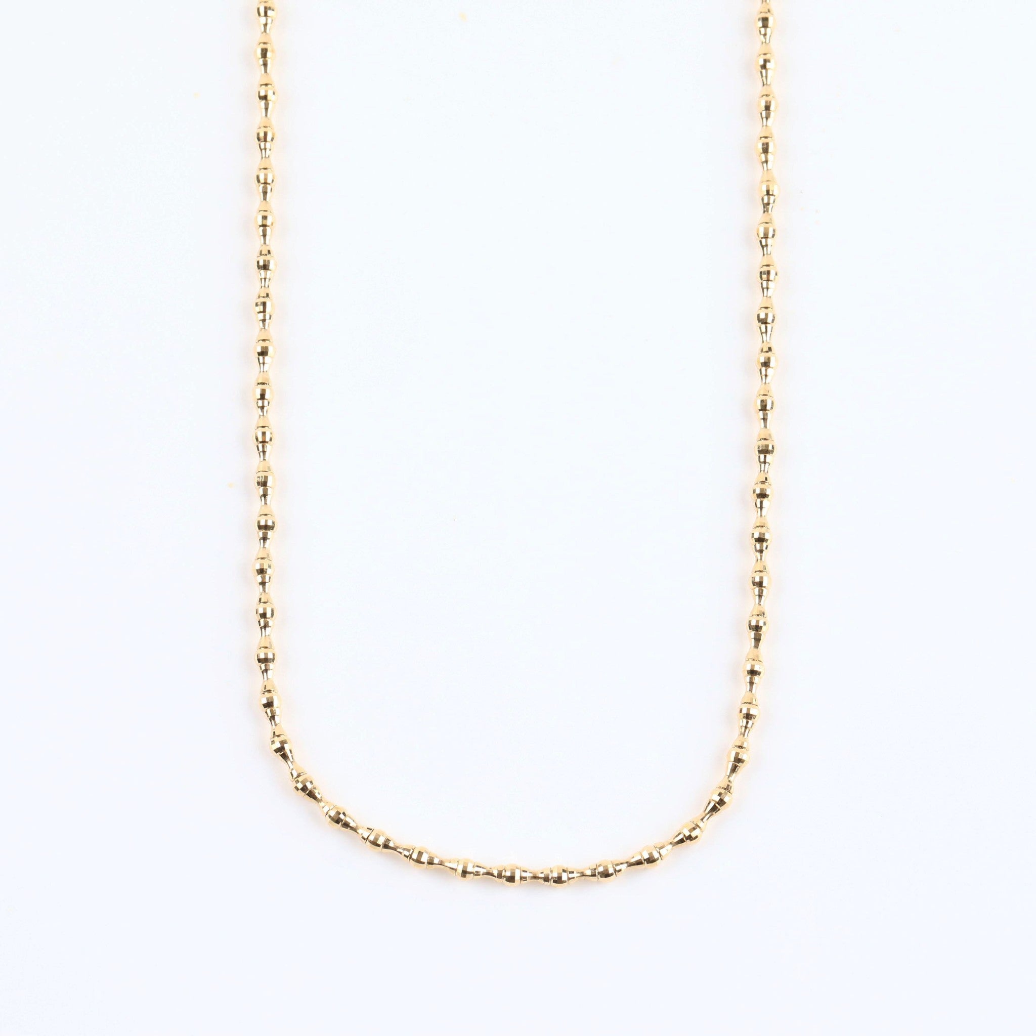 K18ネックレス(ロング/70cm)《25H00910》