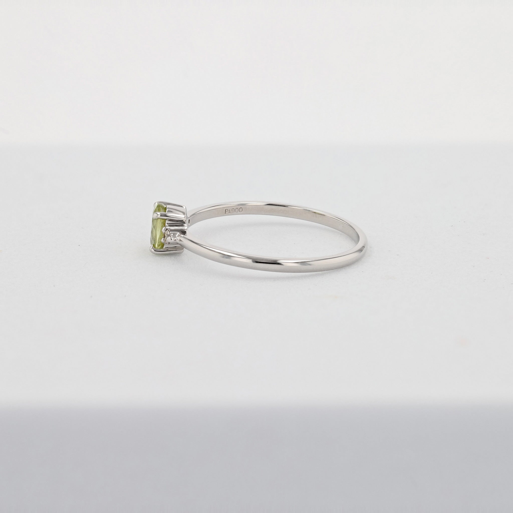 スフェーン/ダイヤモンド プラチナリング(7月誕生石)《25H01205》