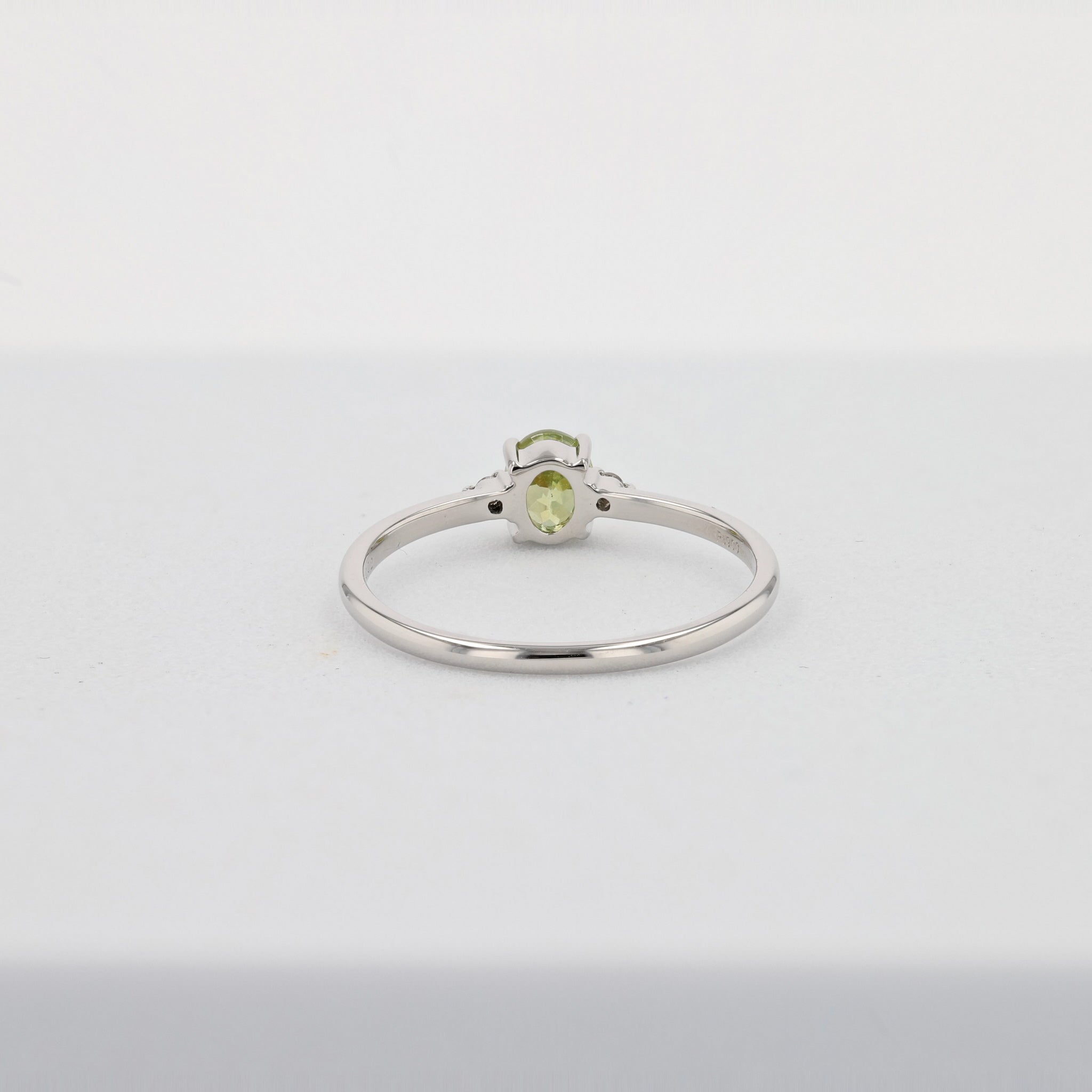 スフェーン/ダイヤモンド プラチナリング(7月誕生石)《25H01205》