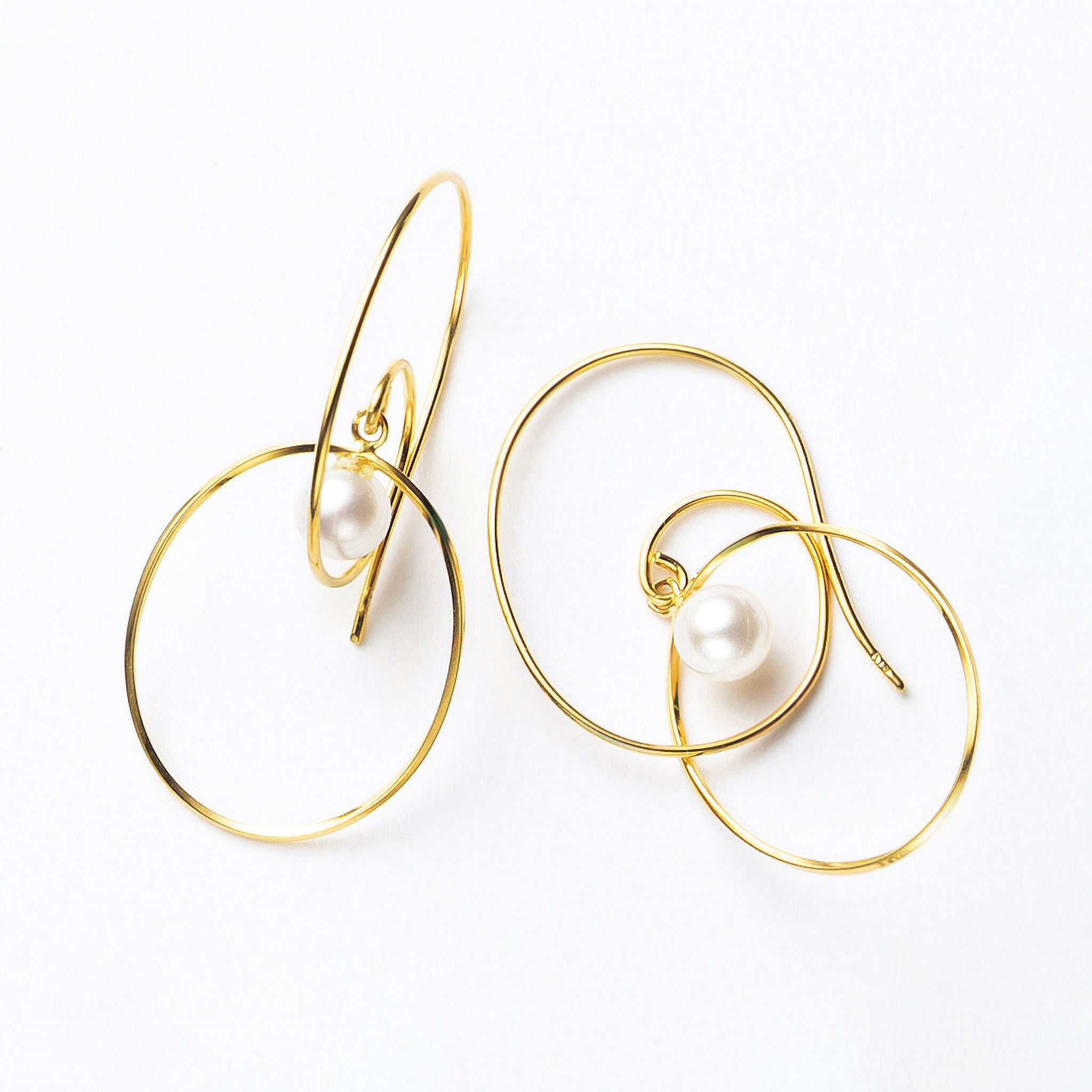パール K18ピアス(アコヤ真珠/4mm)《25H01502》