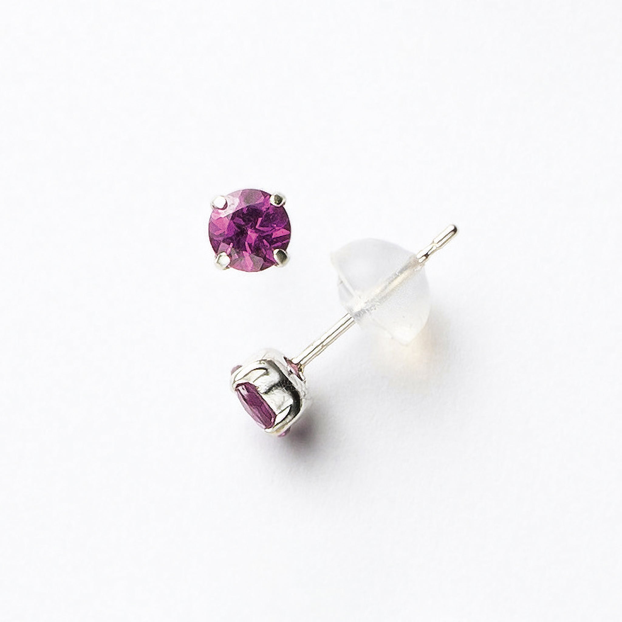 ガーネット プラチナピアス《25H01505》