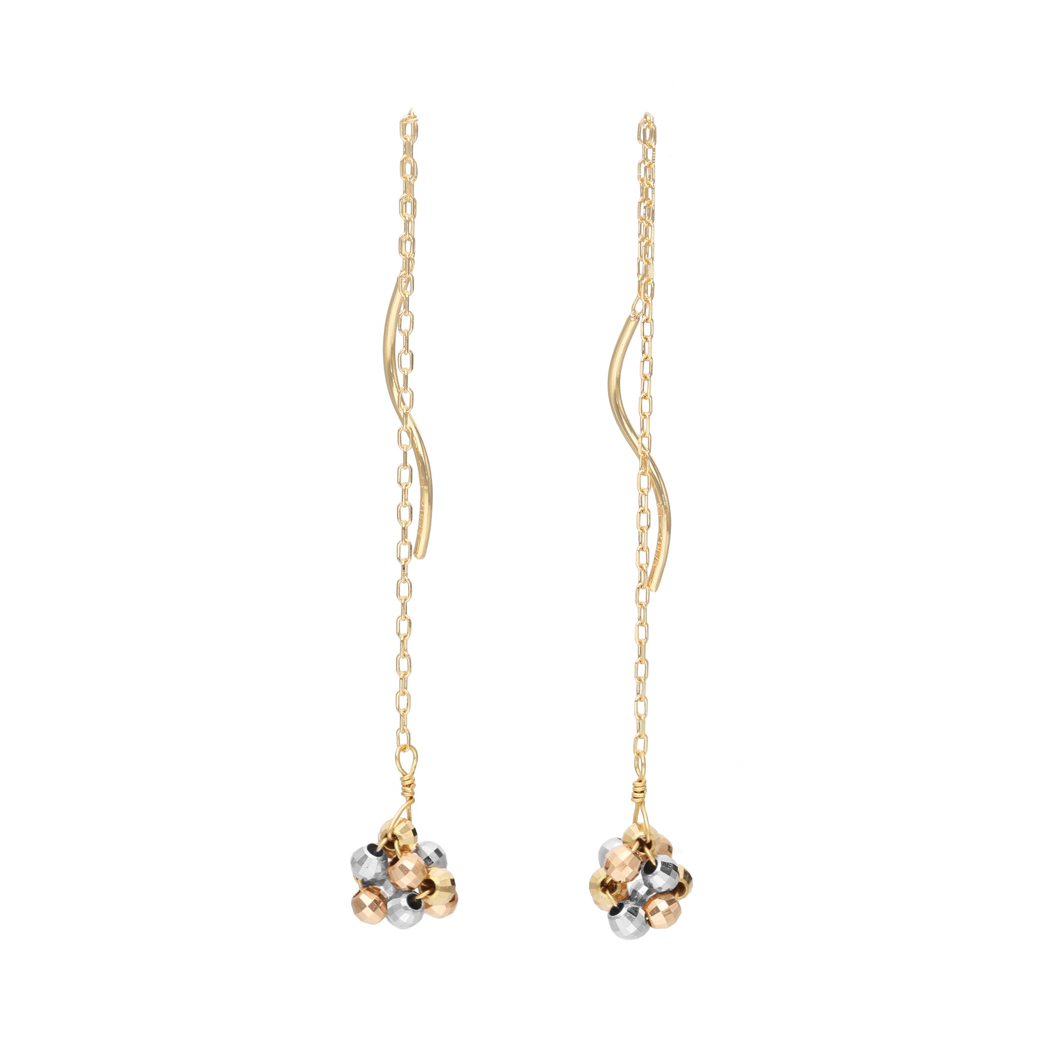 【限定10点】 K18ピアス(スリーカラー)《25H01512》