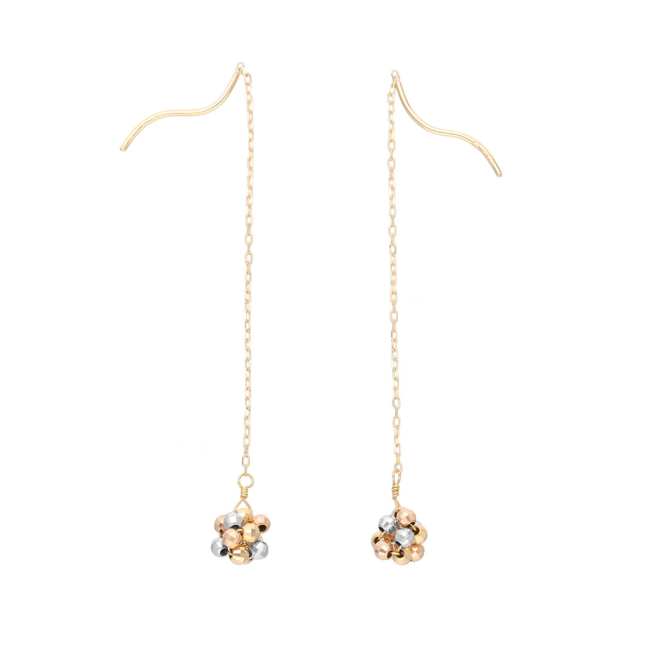 【限定10点】 K18ピアス(スリーカラー)《25H01512》