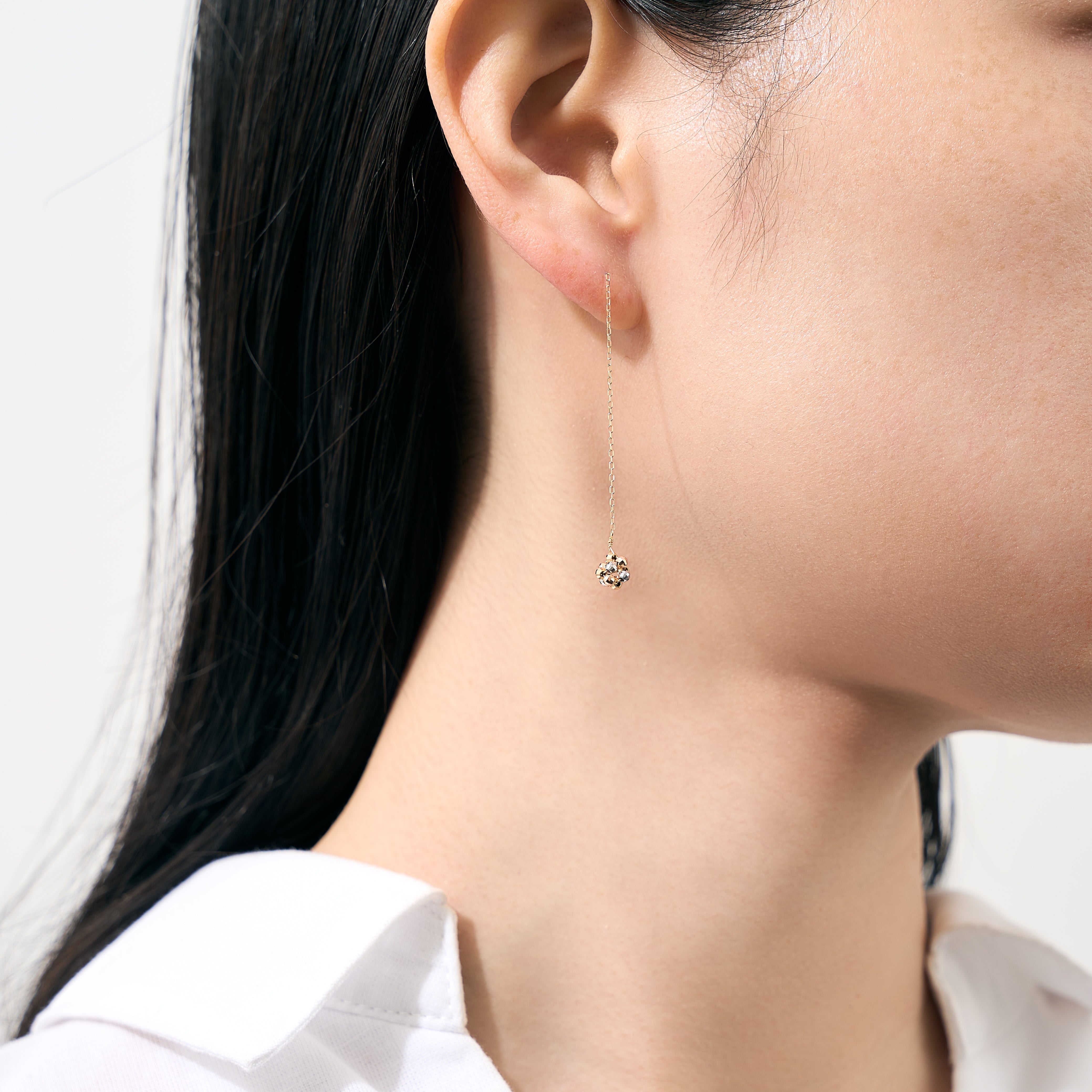 【限定10点】 K18ピアス(スリーカラー)《25H01512》