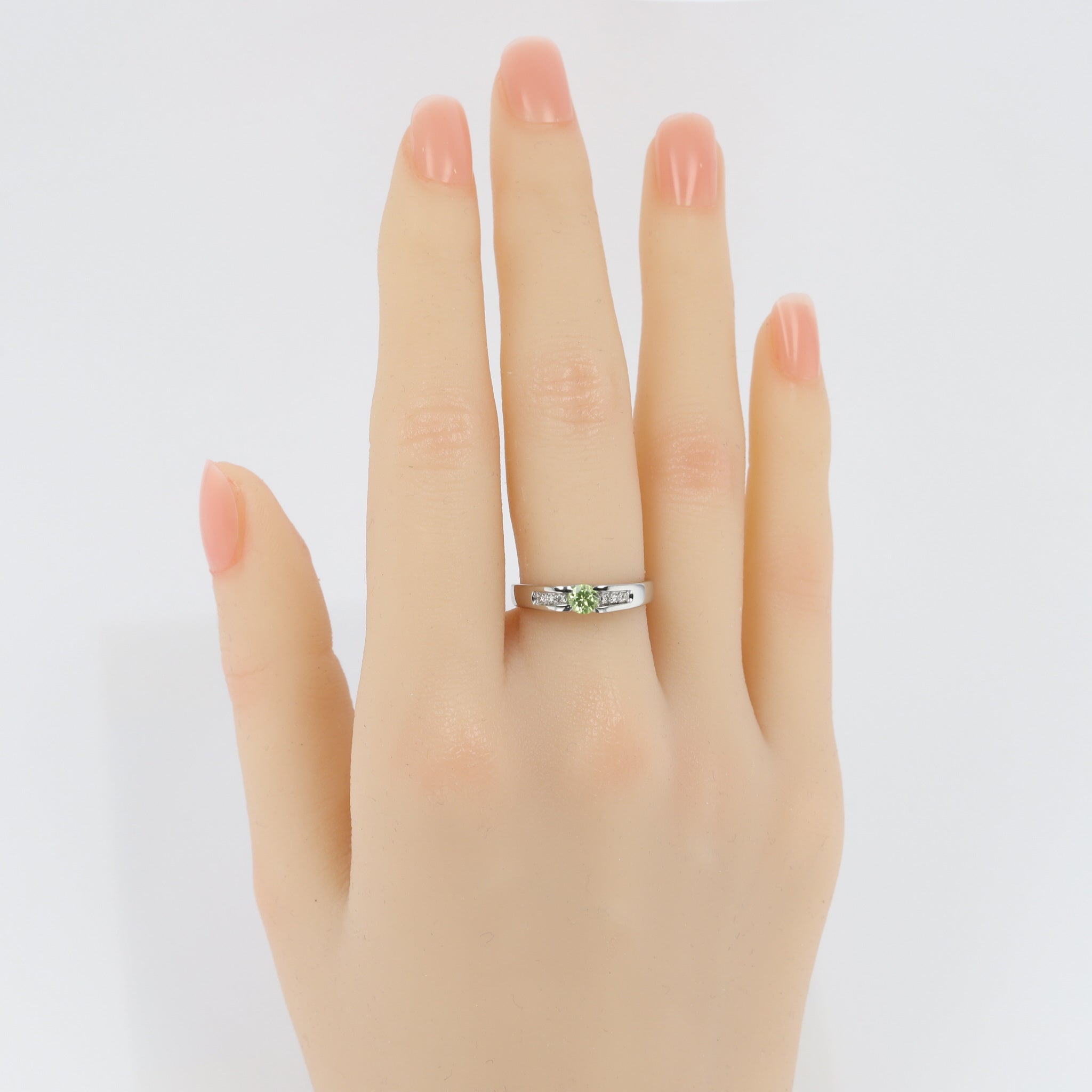 クリソベリル/ダイヤモンド プラチナリング《25H02106》