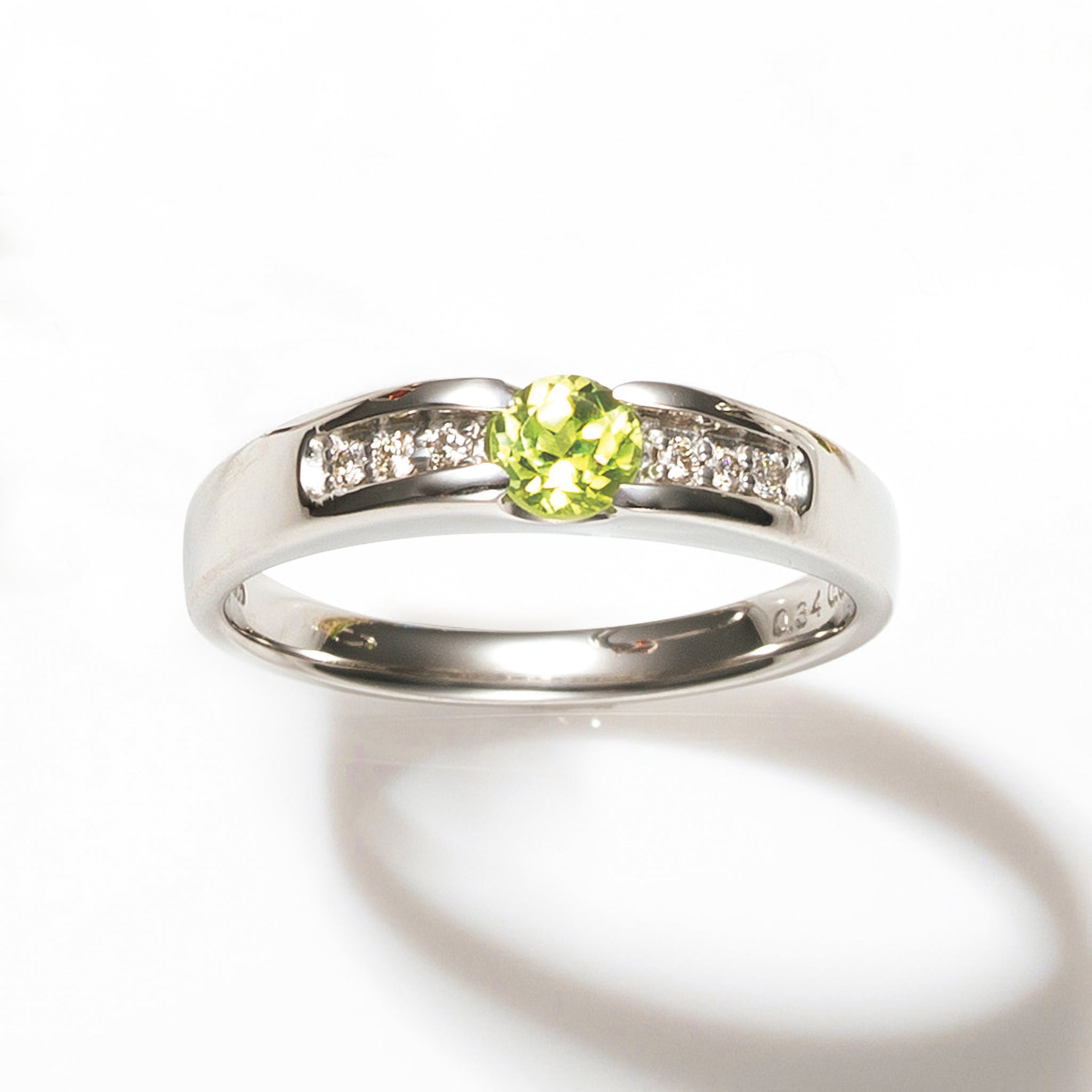 クリソベリル/ダイヤモンド プラチナリング《25H02106》