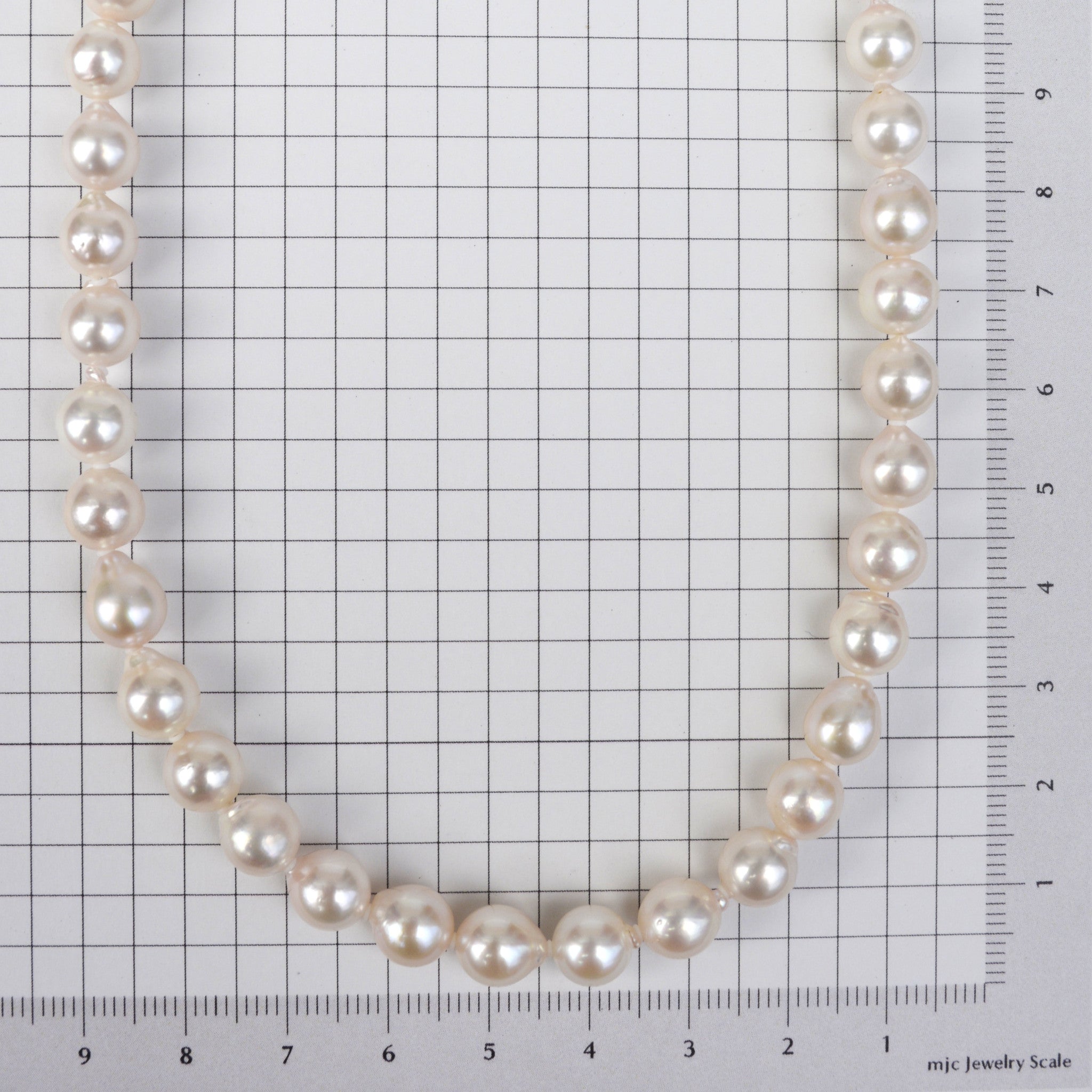 【限定5点】パール ネックレス(アコヤ真珠/7.5mm/セミバロック珠/6月誕生石)《25H02311》