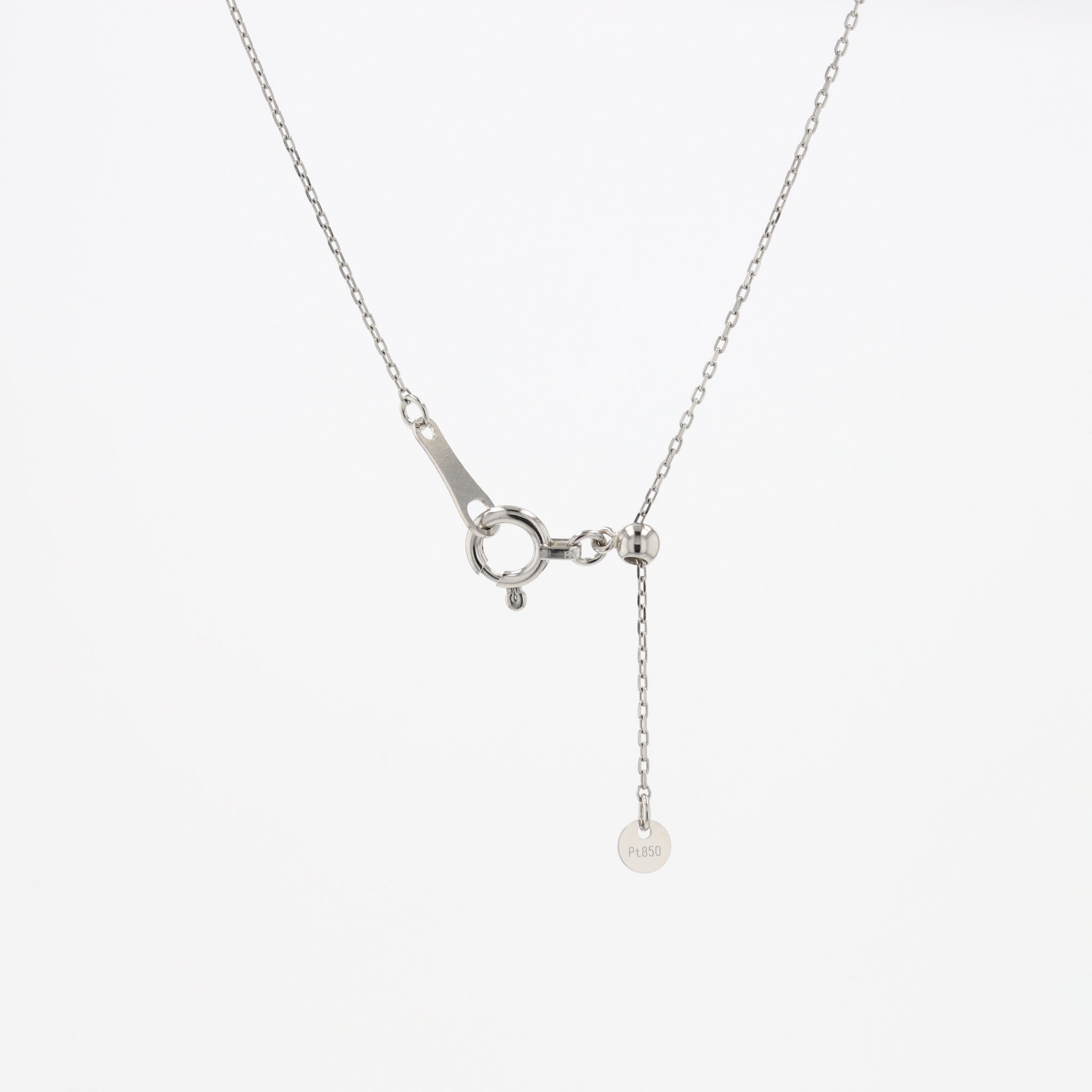 ルビー/ダイヤモンド プラチナネックレス(7月誕生石)《25H02504》