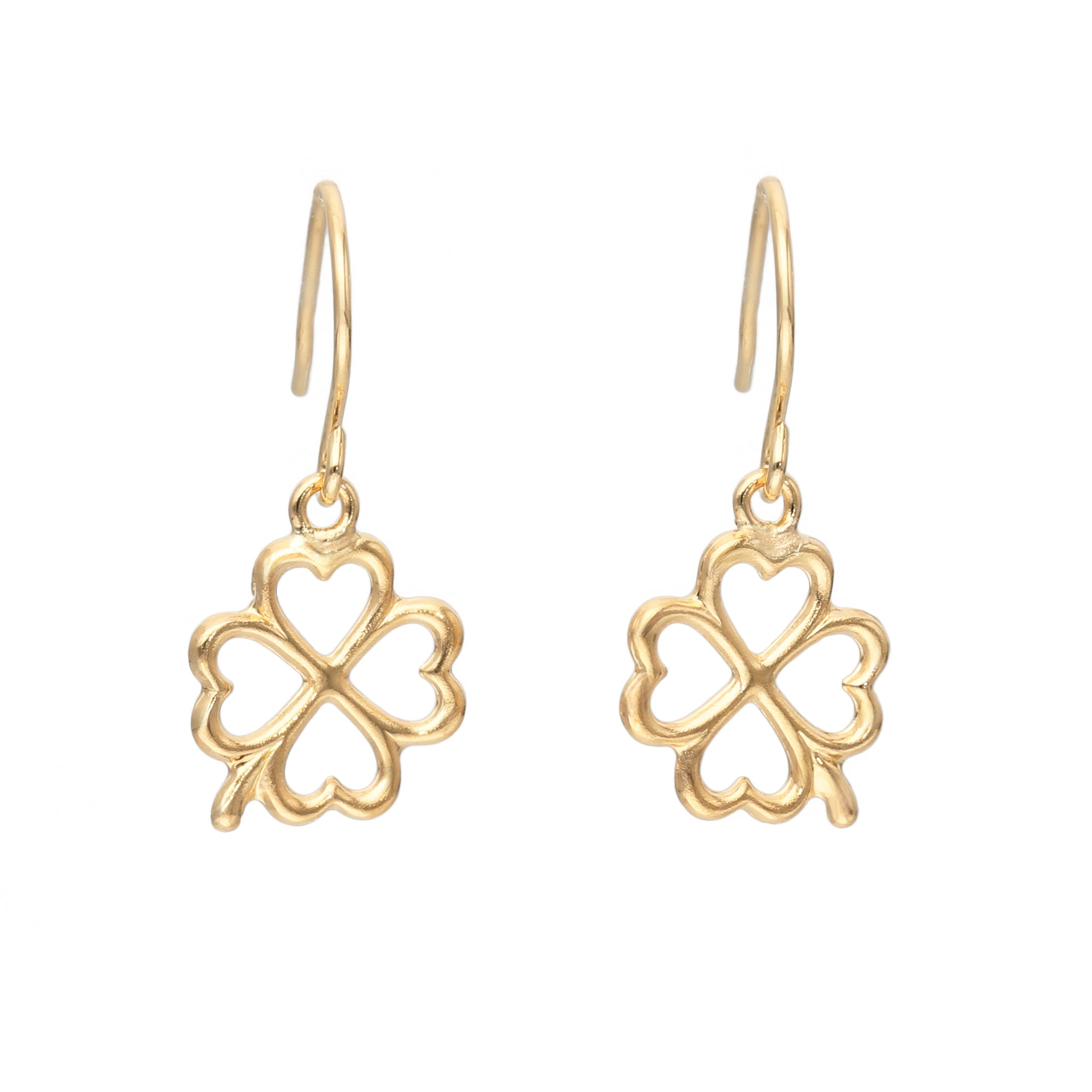 【限定10点】 K18ピアス(クローバーモチーフ)《25H02706》