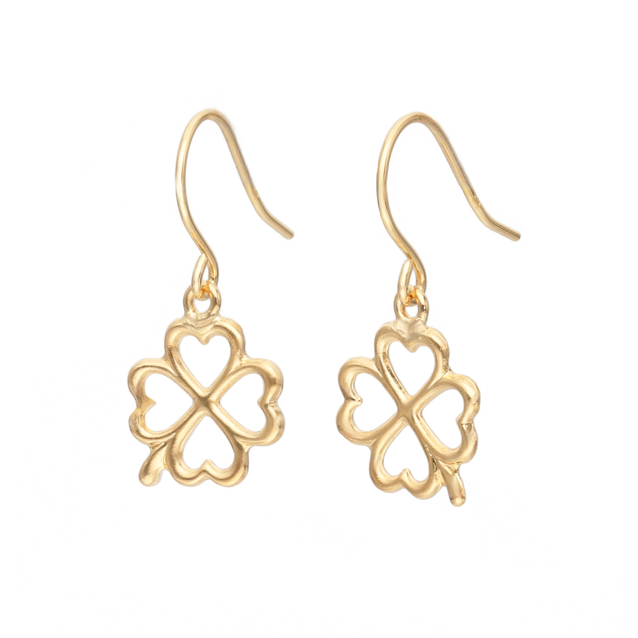 【限定10点】 K18ピアス(クローバーモチーフ)《25H02706》