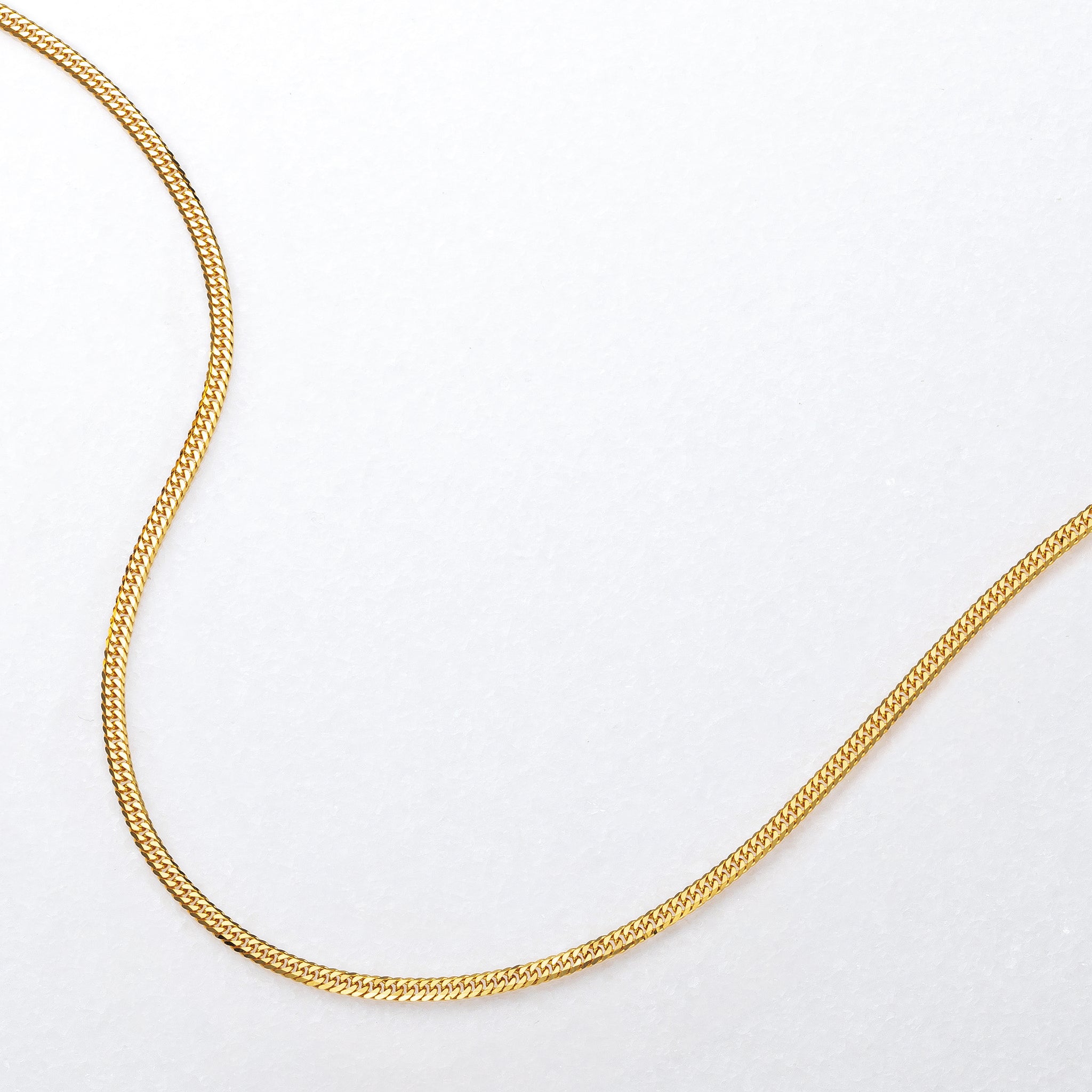 K24ネックレス(純金/喜平ダブル6面カット/造幣局品位刻印付/50cm/10g)《25H02901》