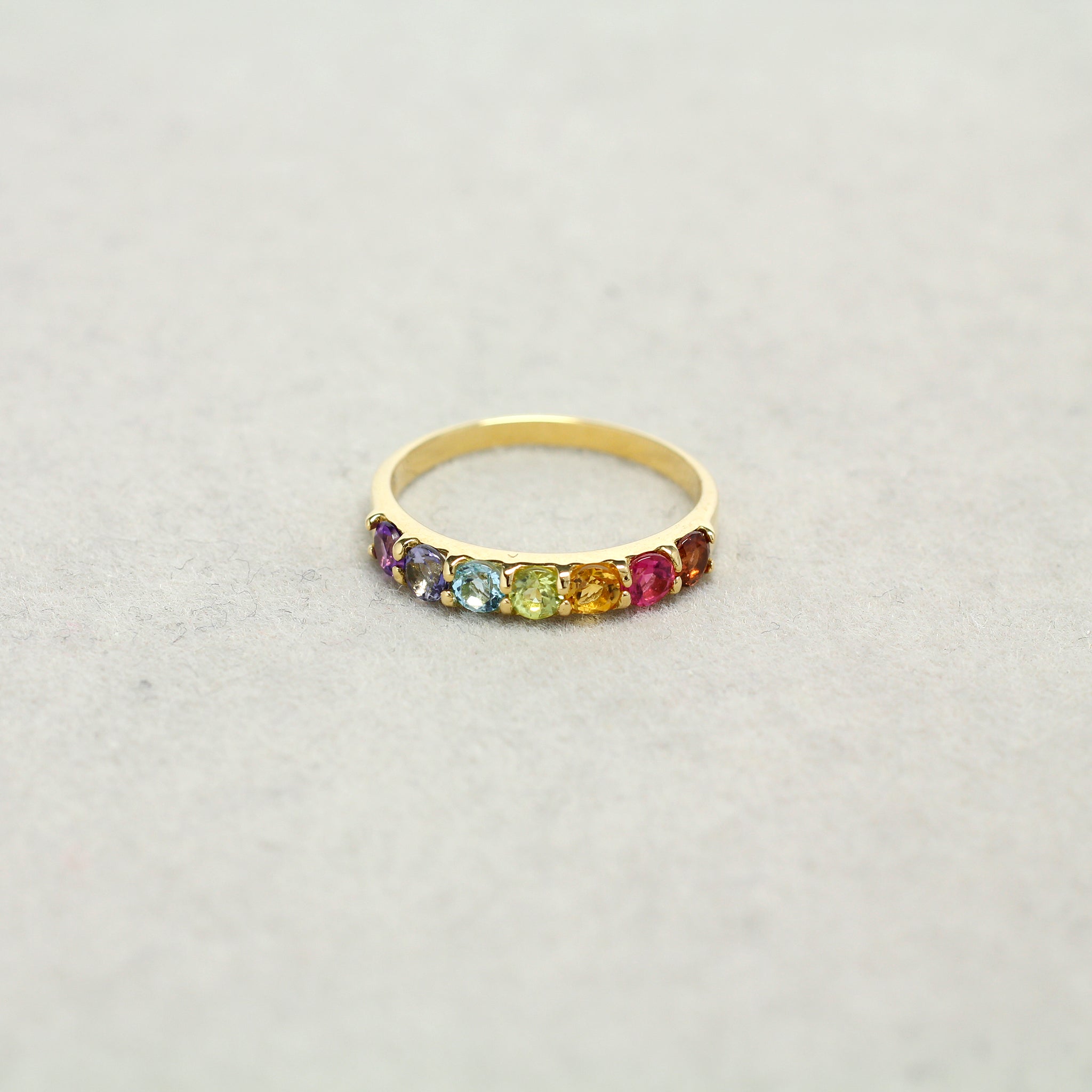 マルチカラー K18ピンキーリング《25H03104》