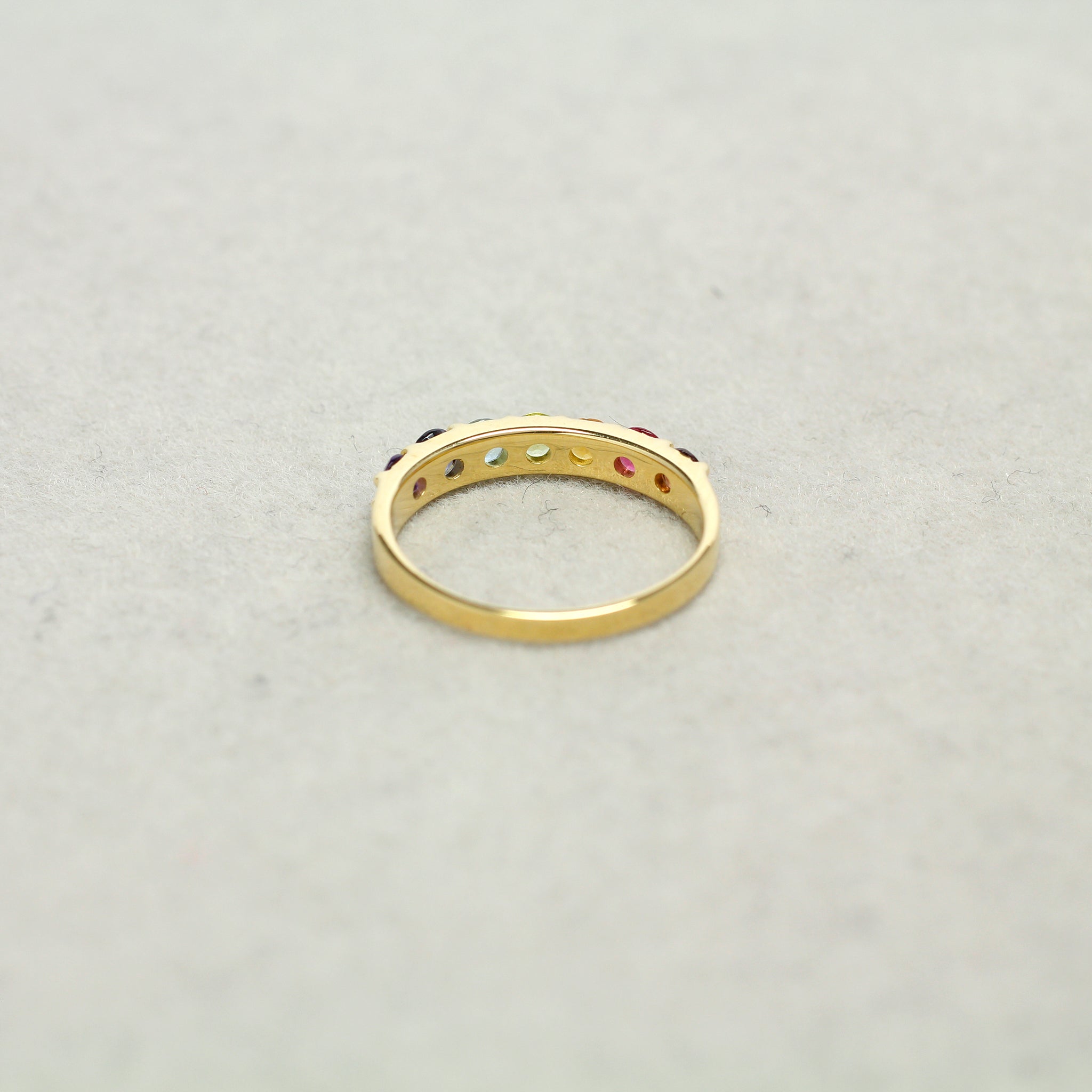 マルチカラー K18ピンキーリング《25H03104》