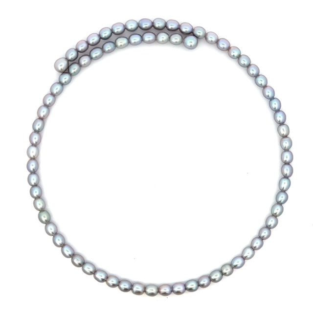 パール ネックレス&ペンダントップ3点セット(淡水真珠/ロング/80cm/6月誕生石)《25H03501》