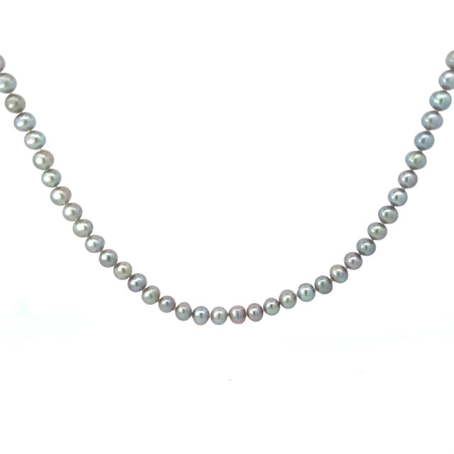 パール ネックレス&ペンダントップ3点セット(淡水真珠/ロング/80cm/6月誕生石)《25H03501》