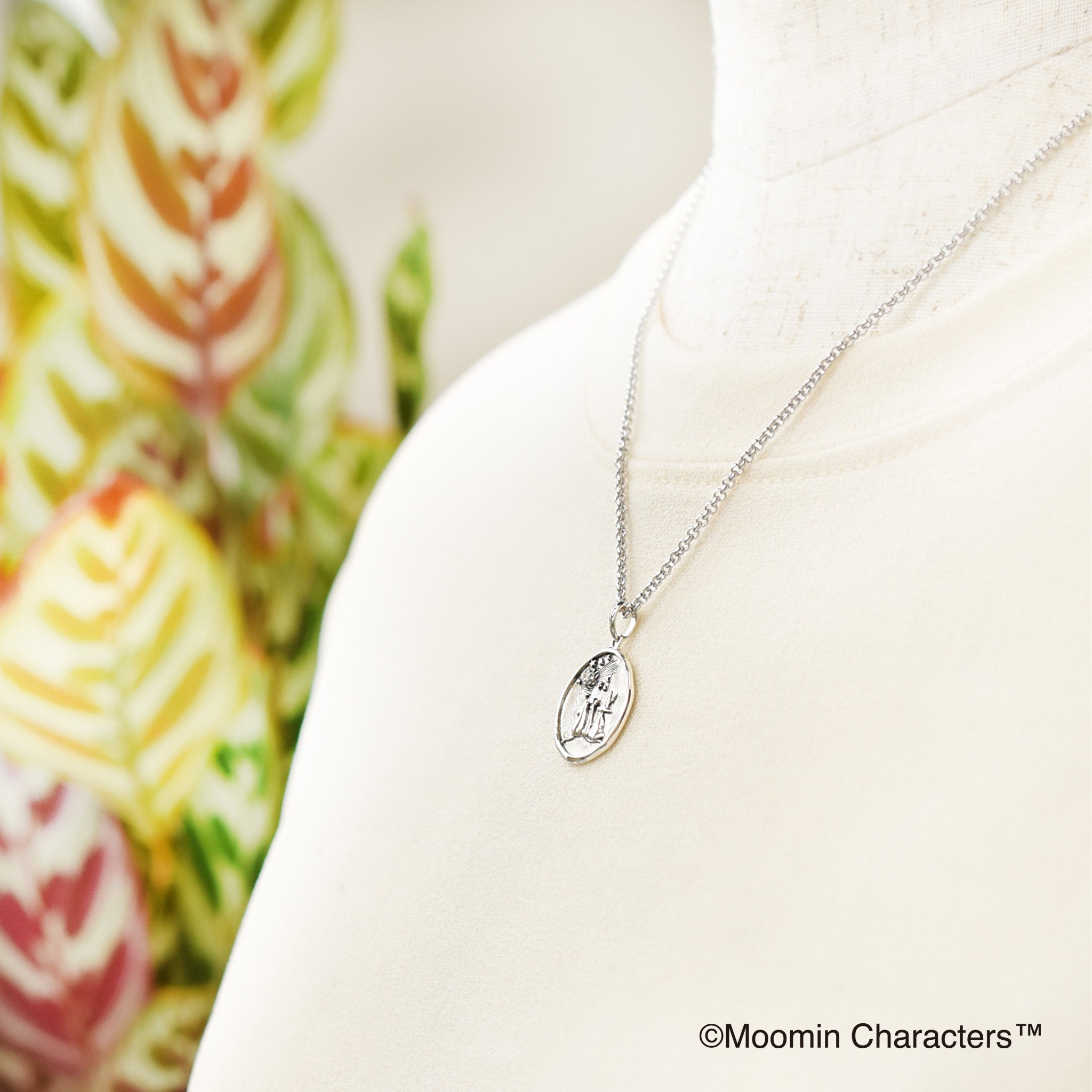 ホワイトトパーズ シルバーネックレス(MOOMIN/ムーミン/小説一作目 出版80周年記念)《25H03603》