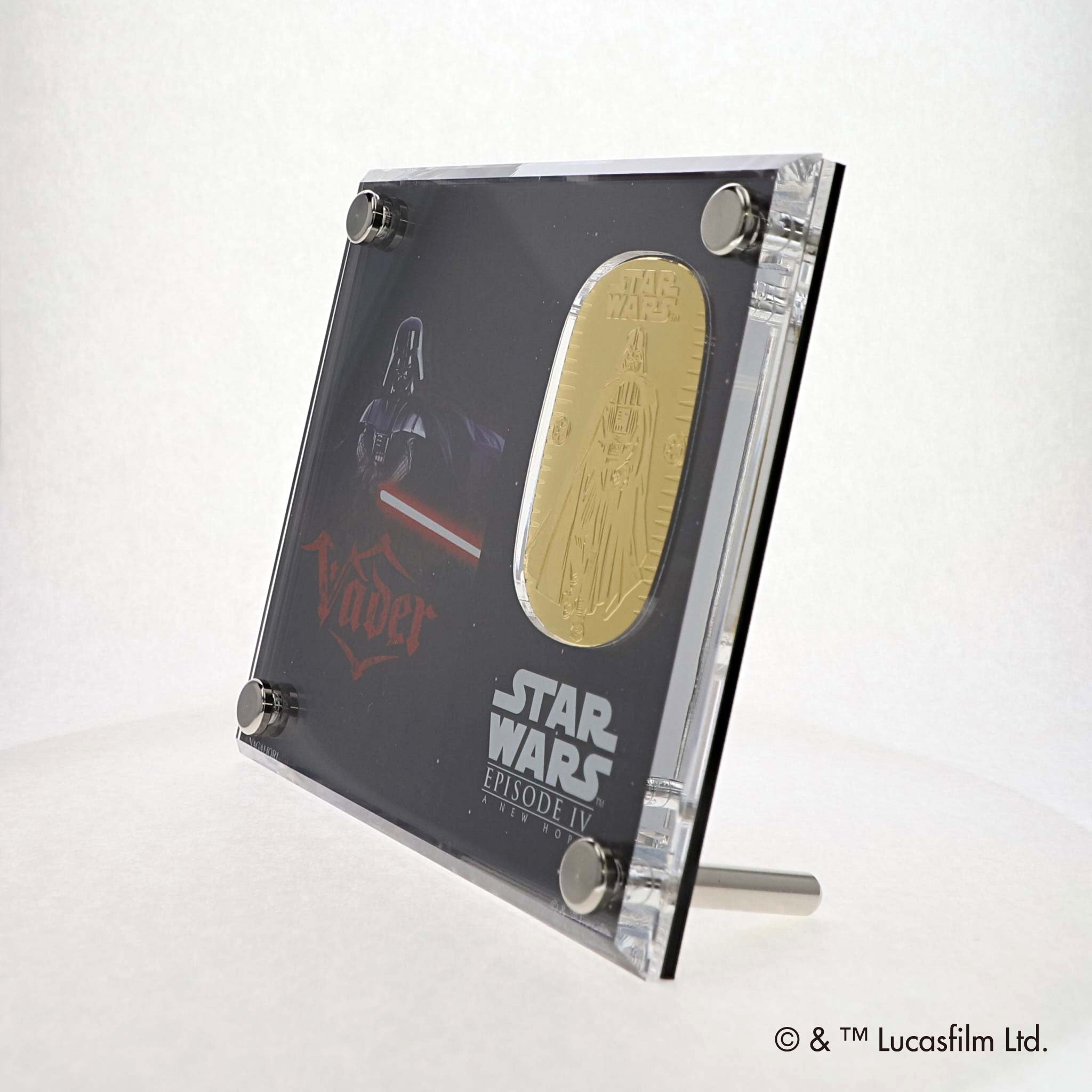K24金製品(スター・ウォーズ公式ライセンス/純金小判/20g/ダース・ベイダー/造幣局品位刻印付)《25H03902》