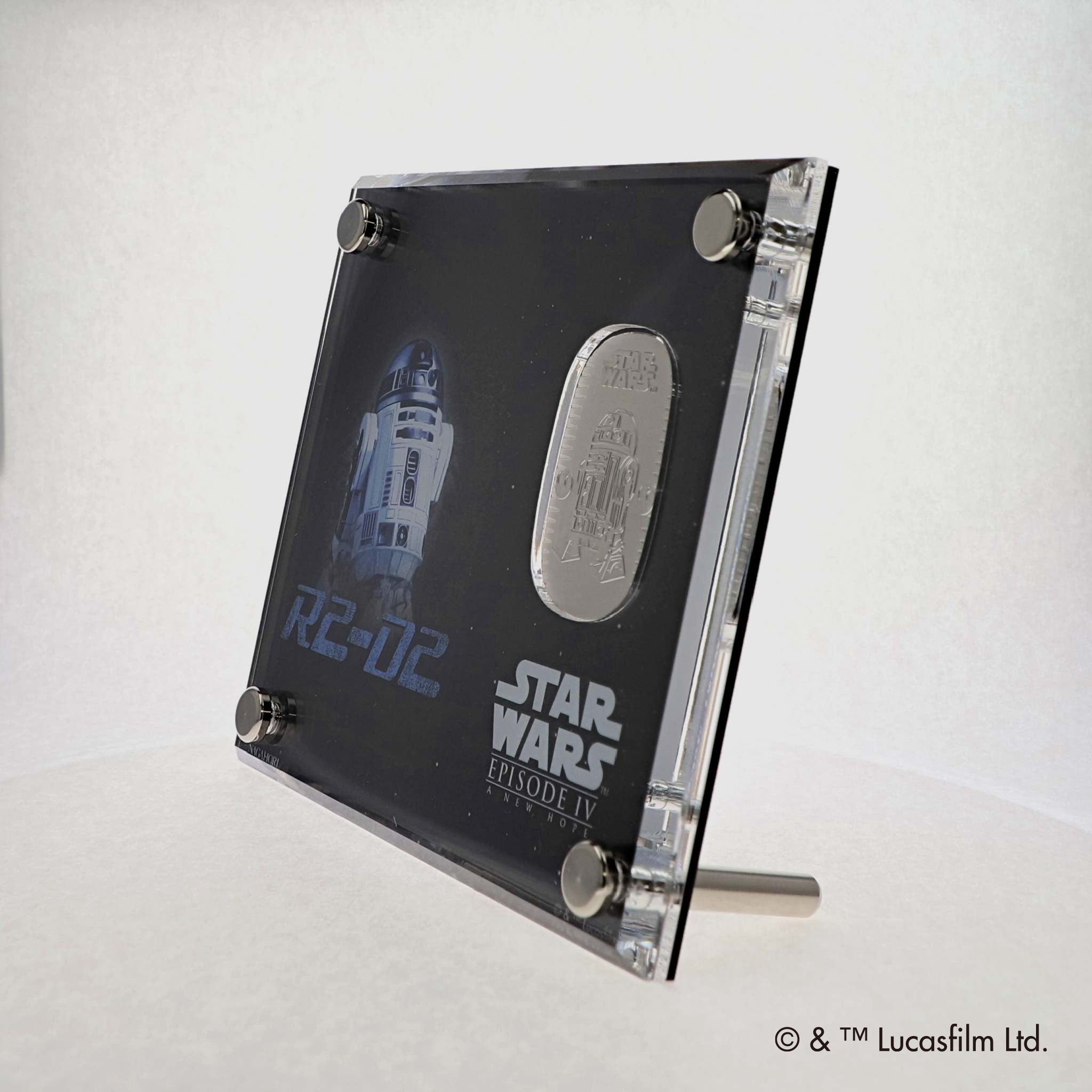 PT999小判(スター・ウォーズ公式ライセンス/純プラチナ小判/10g/R2-D2/造幣局品位刻印付)《25H03904》