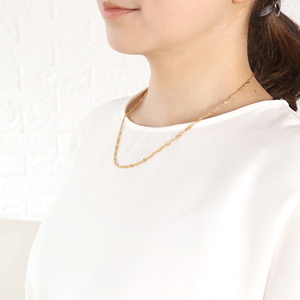 K24ネックレス(純金/造幣局品位刻印付)《25N00310》