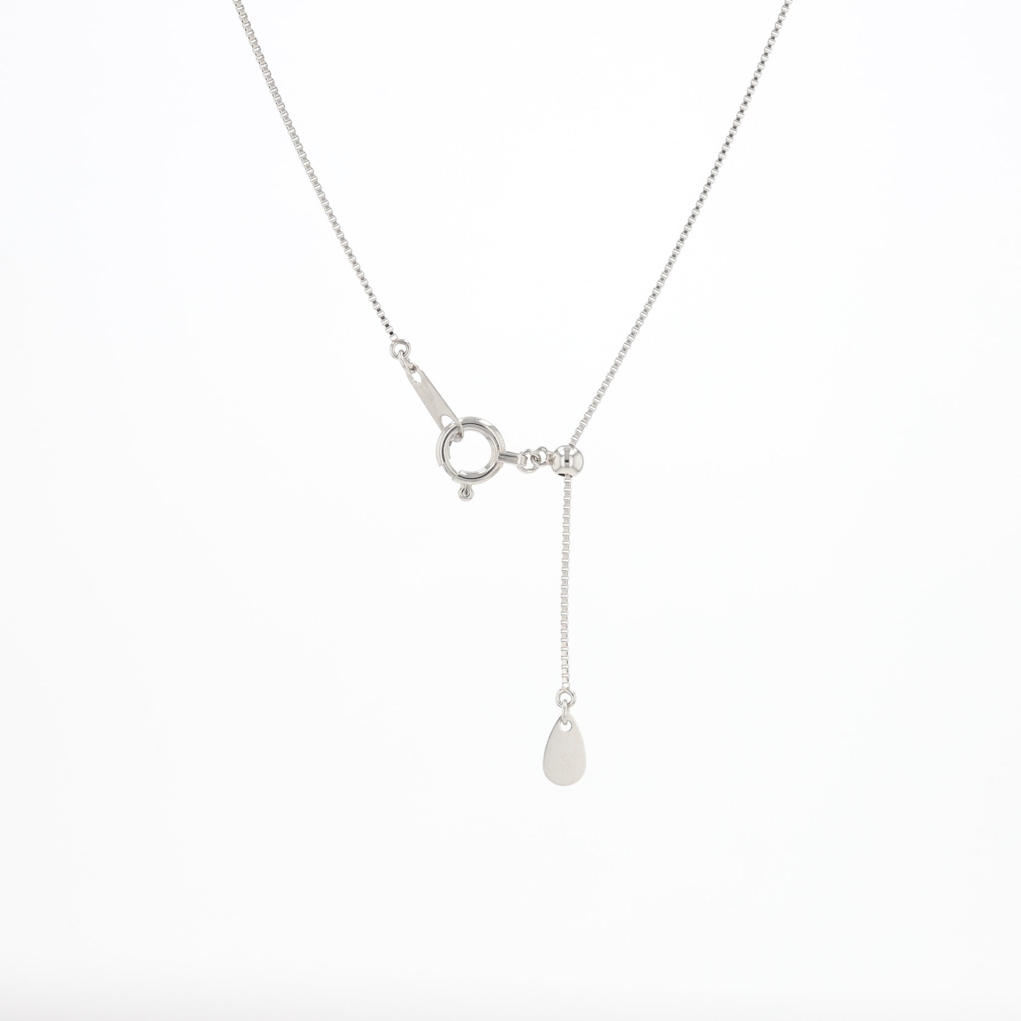 ガーネット/ダイヤモンド プラチナネックレス(1月誕生石)《25N00505》