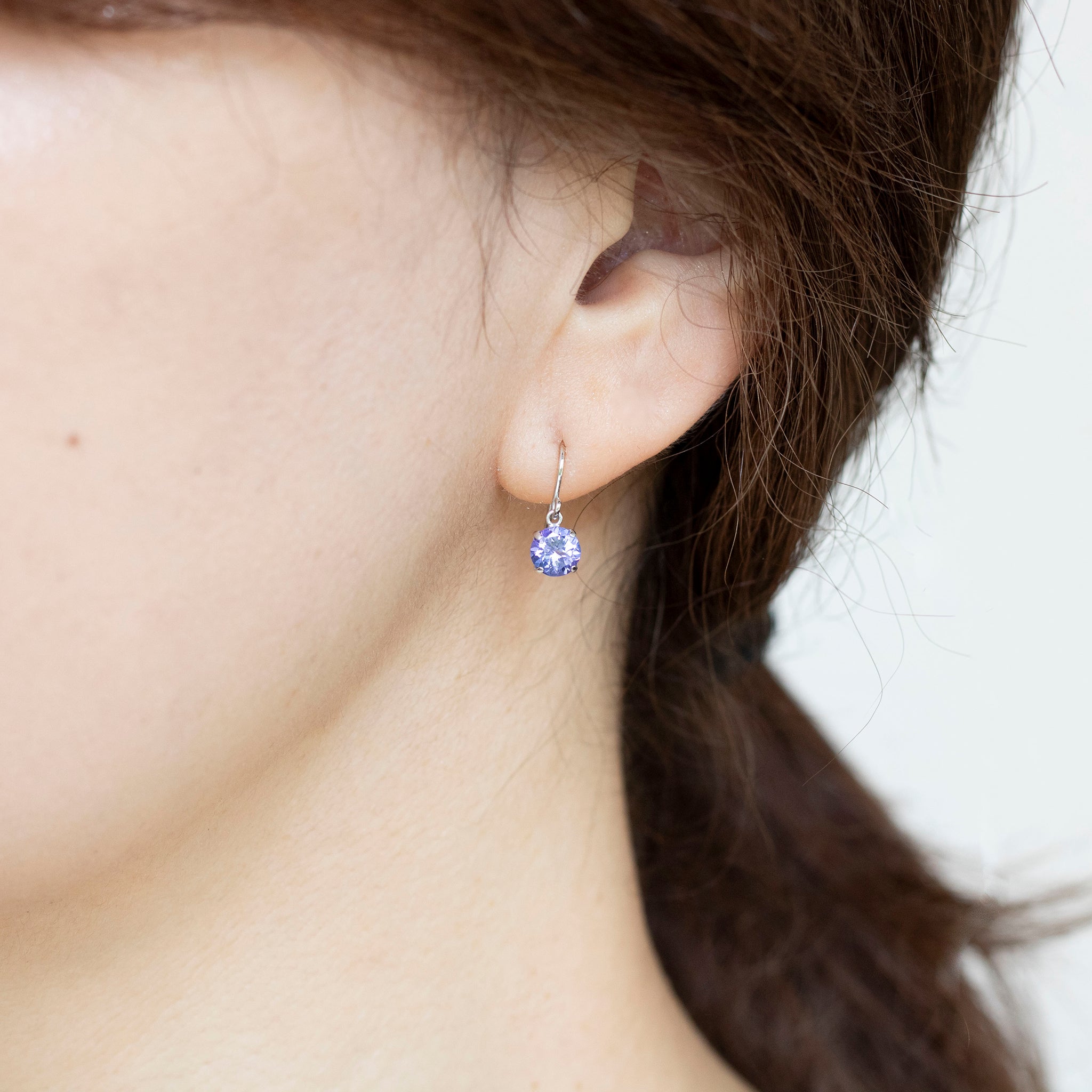 タンザナイト プラチナピアス(12月誕生石《25N00608》