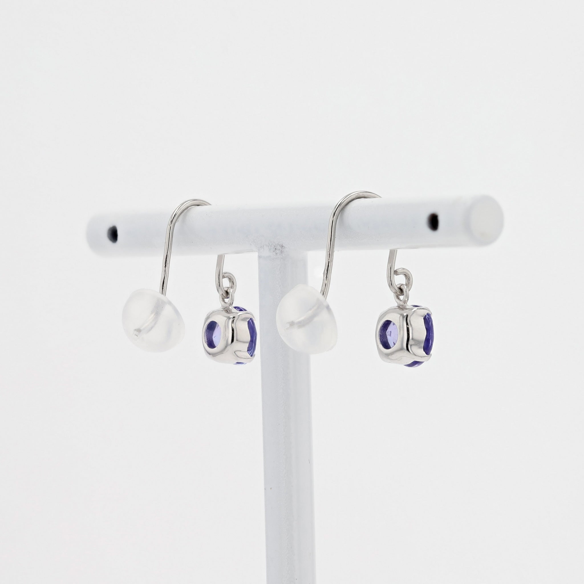 タンザナイト プラチナピアス(12月誕生石《25N00608》