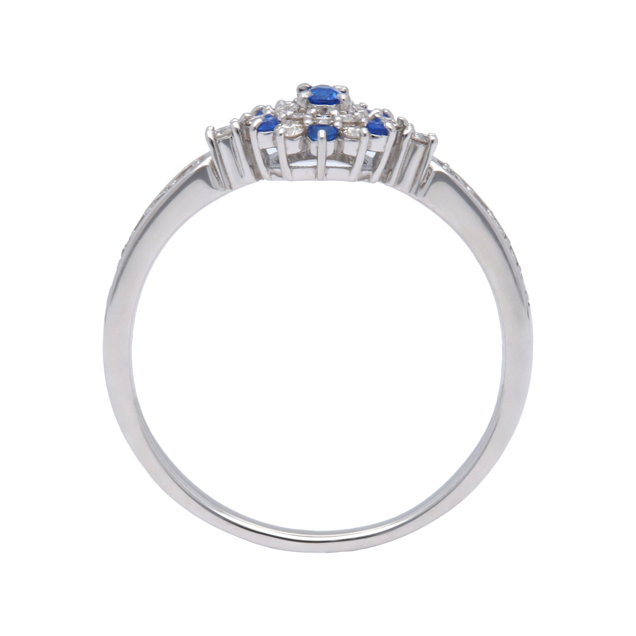 アウイナイト/ダイヤモンド プラチナリング(オーバルカット/鑑別書付)《25N00609》