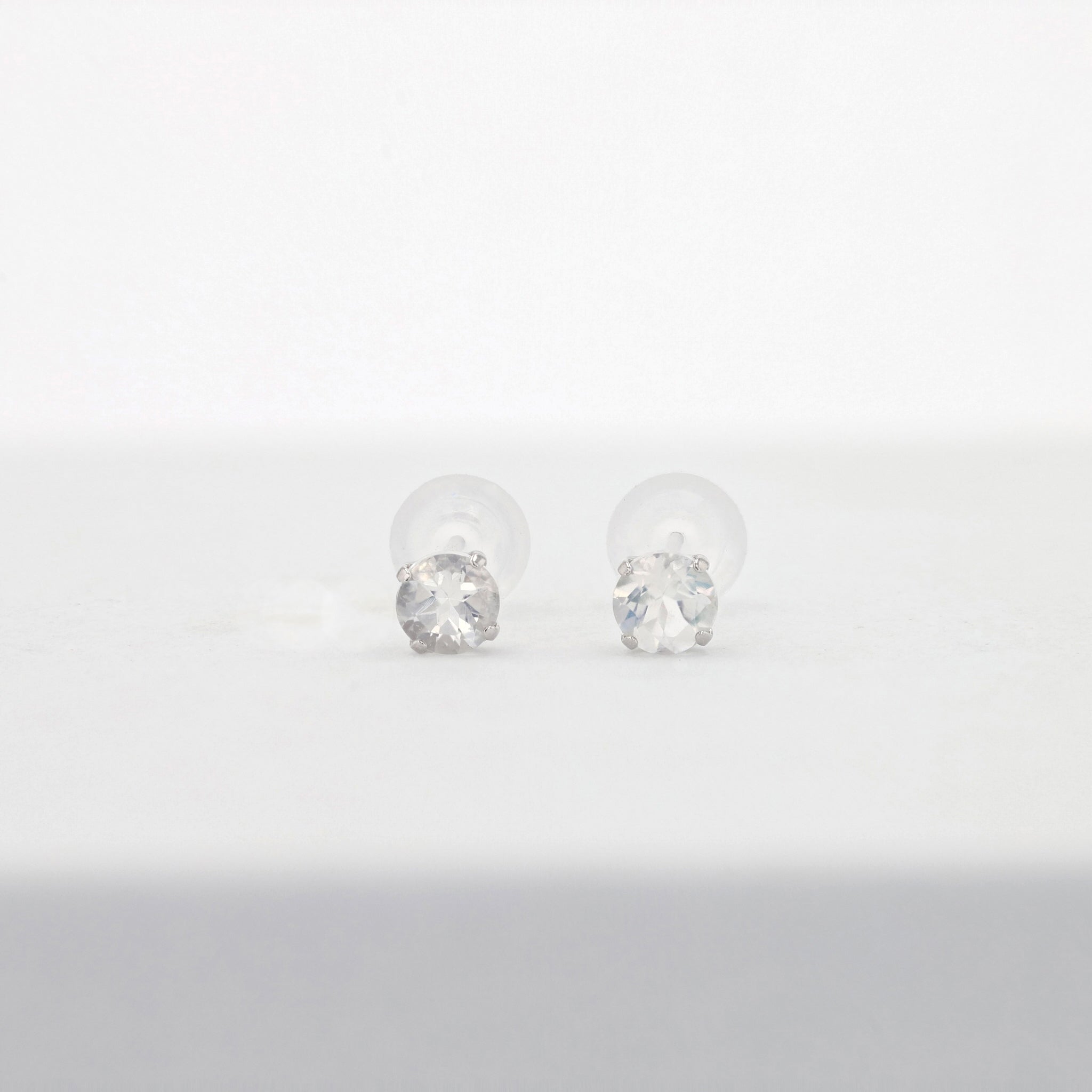 アンデシンラブラドライト プラチナピアス《25N00705》