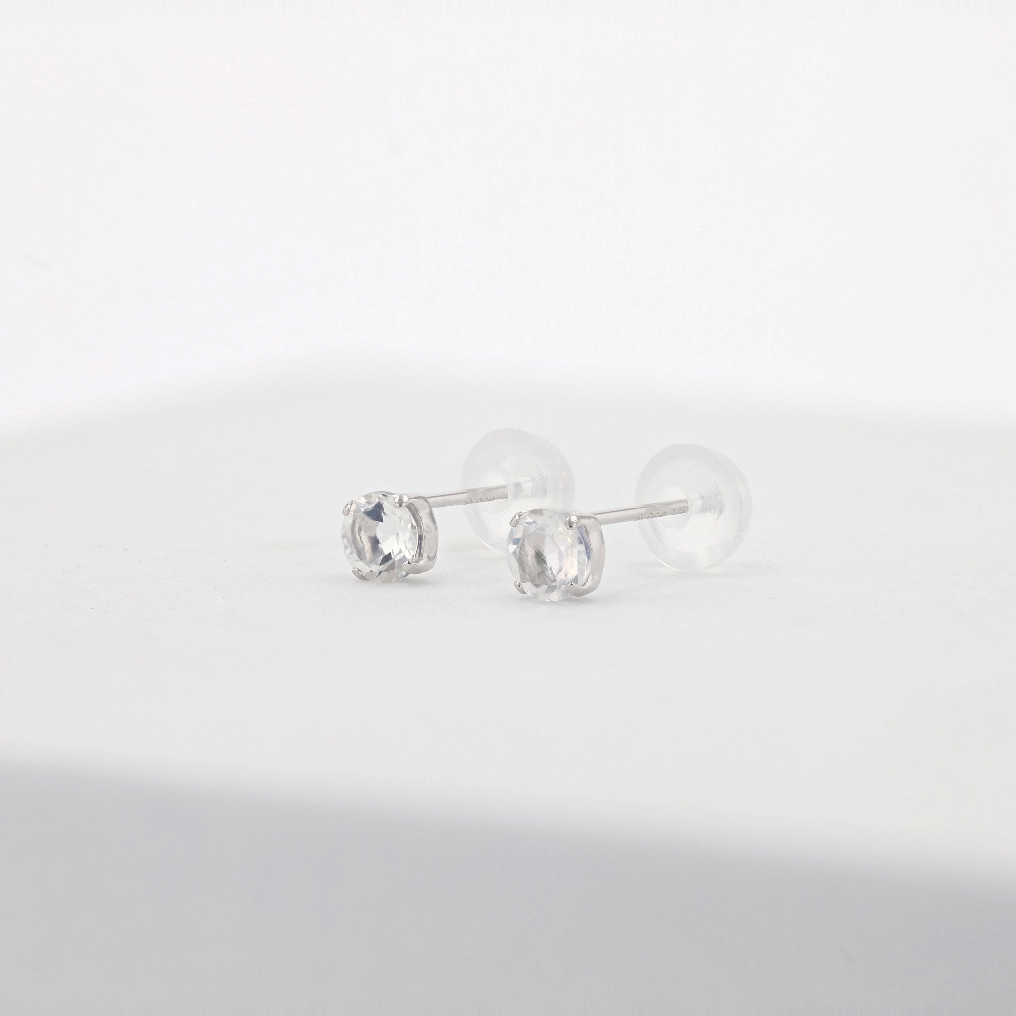 アンデシンラブラドライト プラチナピアス《25N00705》