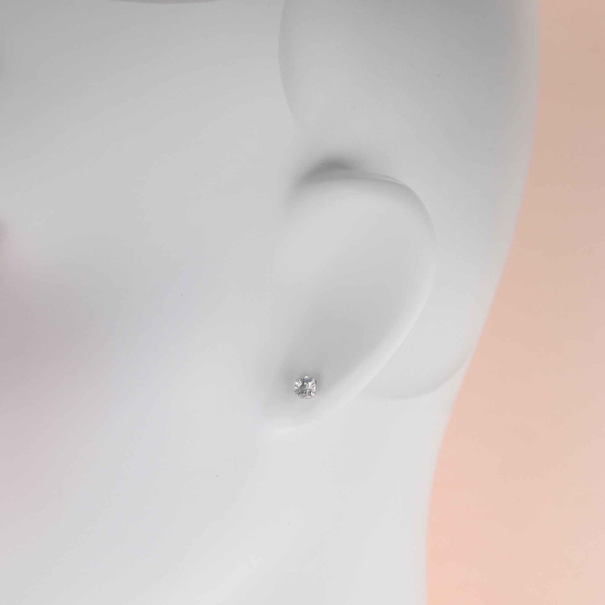 アンデシンラブラドライト プラチナピアス《25N00705》