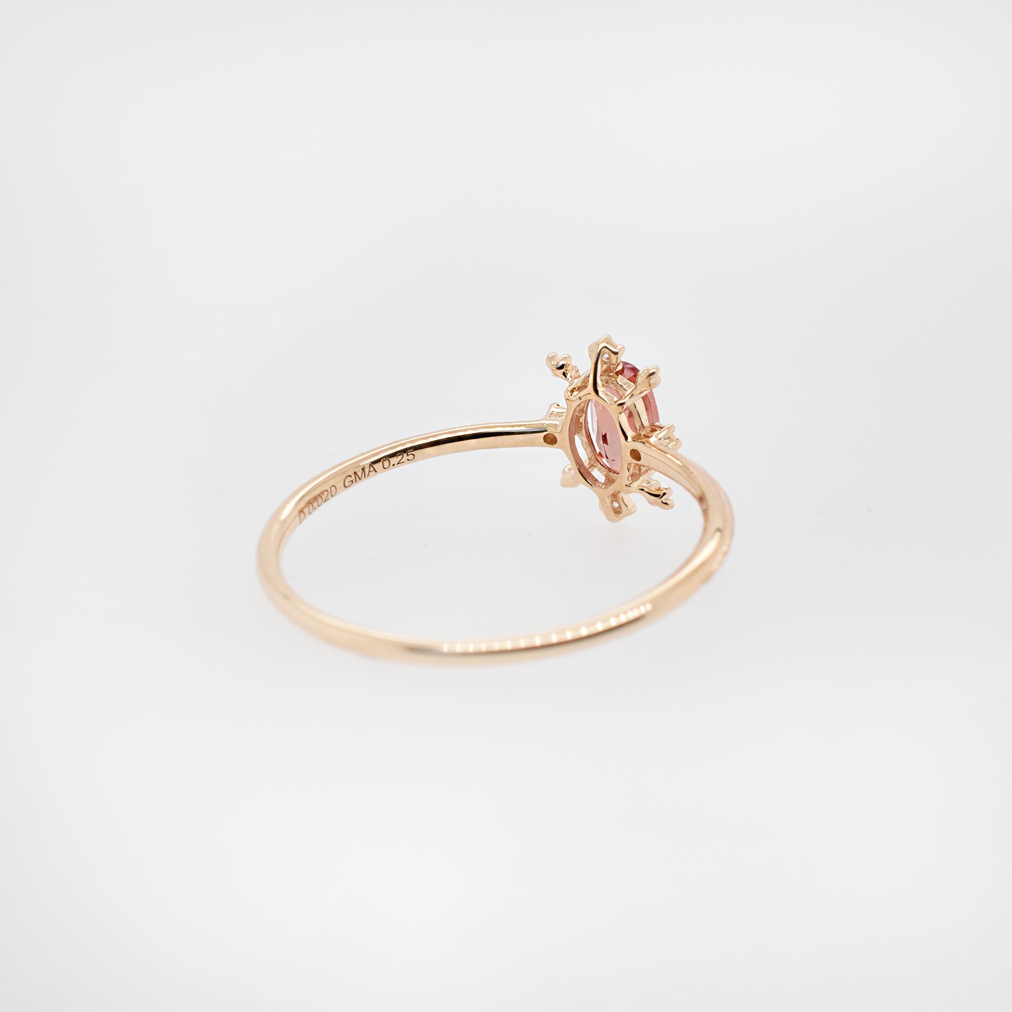 アンデシン/ダイヤモンド K18リング《25N00801》