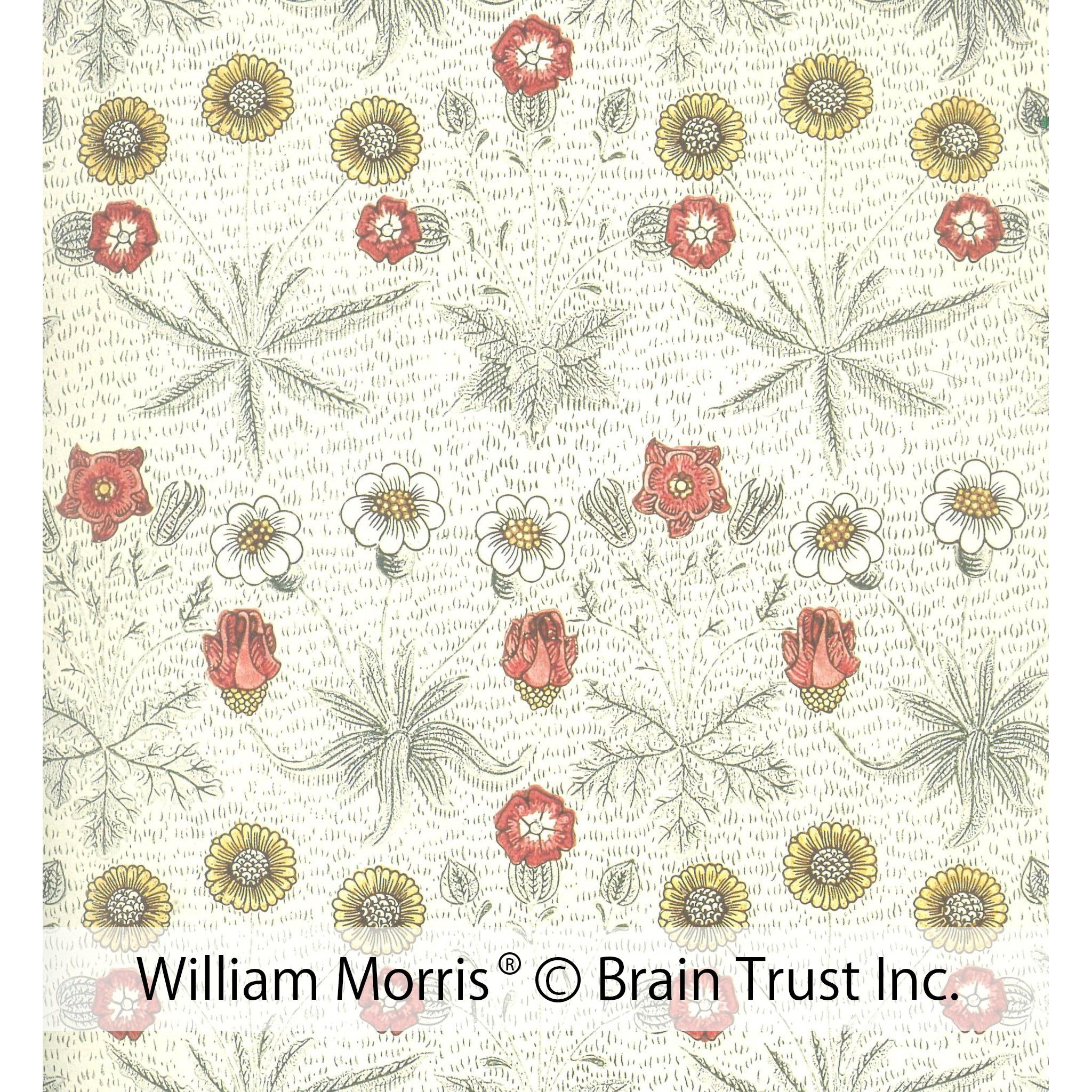 張り合わせ石(ガーネット/クォーツ)/ホワイトパーズ シルバーブローチ兼ペンダントトップ(ひなぎく)《25N00901》