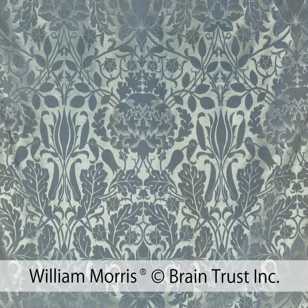 アクアマリン/ホワイトトパーズ シルバーネックレス(オーク/3月誕生石)《25N00906》