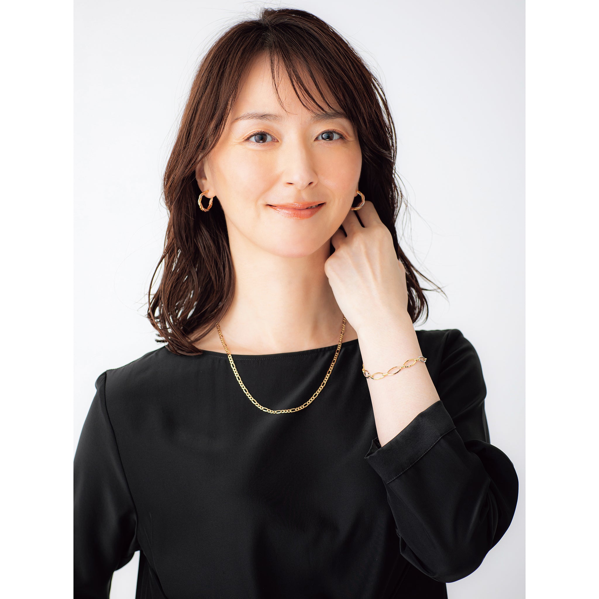 K18ネックレス(イタリア製)《25N01208》