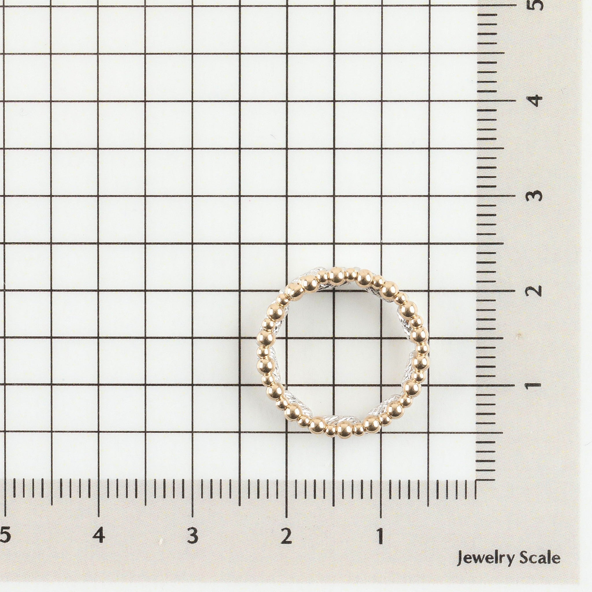 K18/リング(コンビカラー/フリーサイズ)《25N01308》