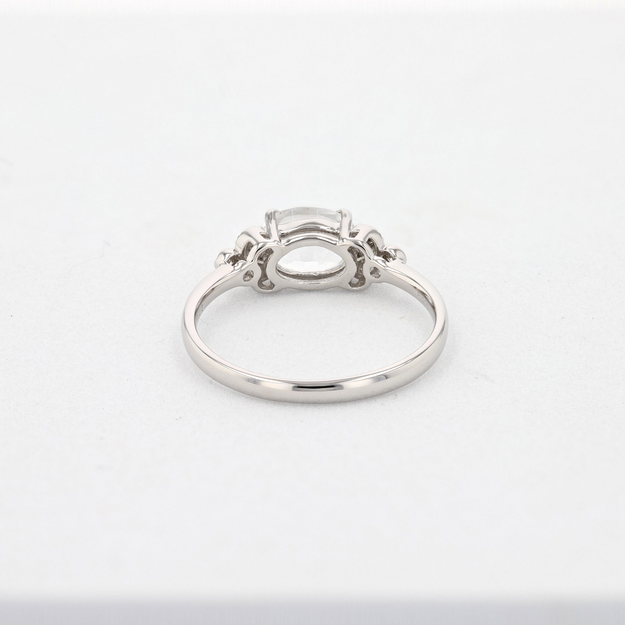 オパール/ダイヤモンド プラチナリング(カラーチェンジタイプ/10月誕生石)《25N01408》