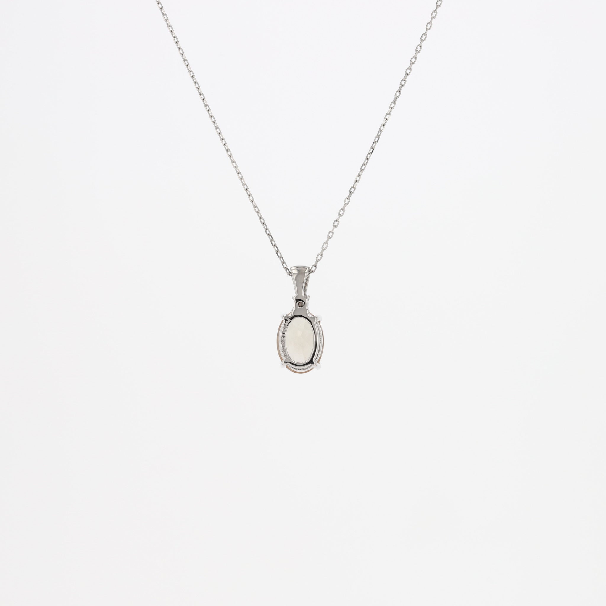 アンデシン/ダイヤモンド プラチナネックレス《25N01410》