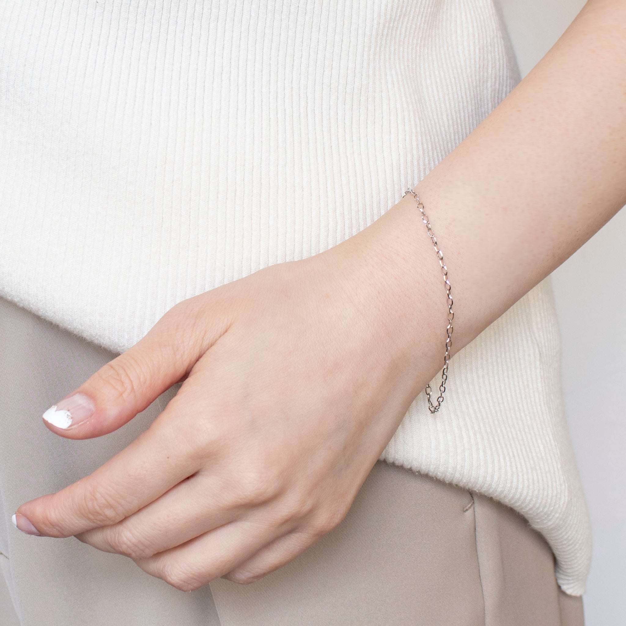 プラチナブレスレット《25N01606》