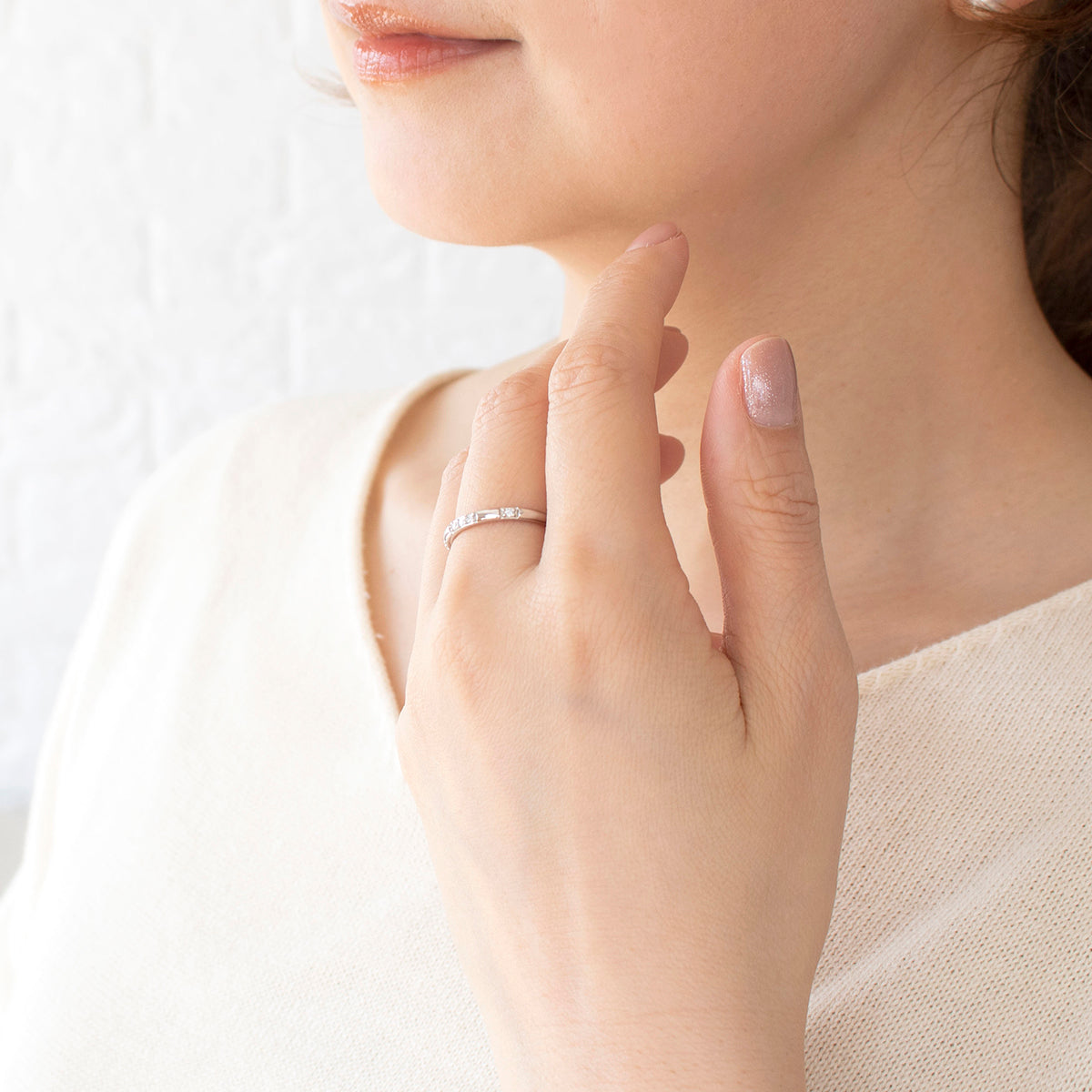 ダイヤモンド プラチナリング《25N01805》