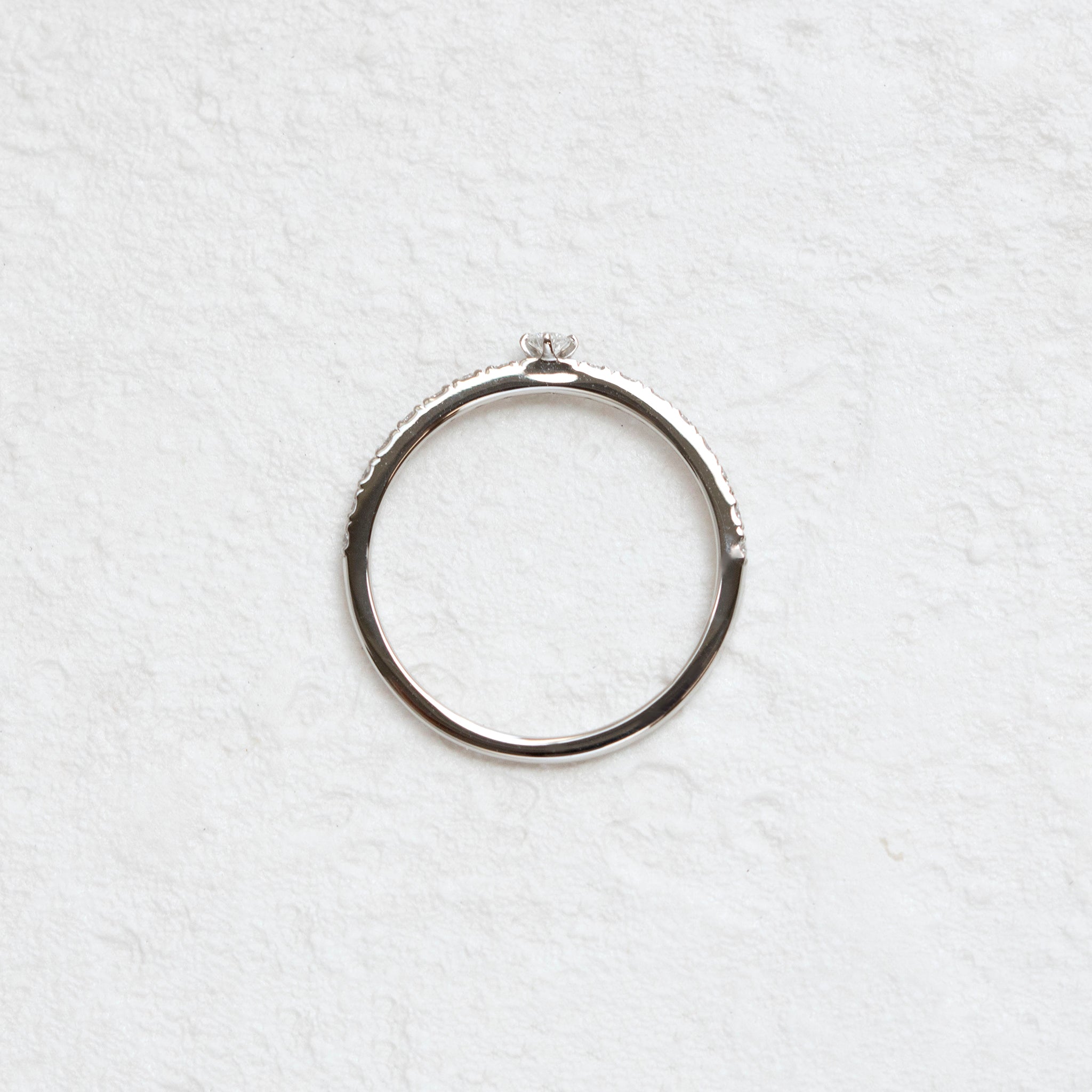 ダイヤモンド プラチナリング(4月誕生石)《25N01809》