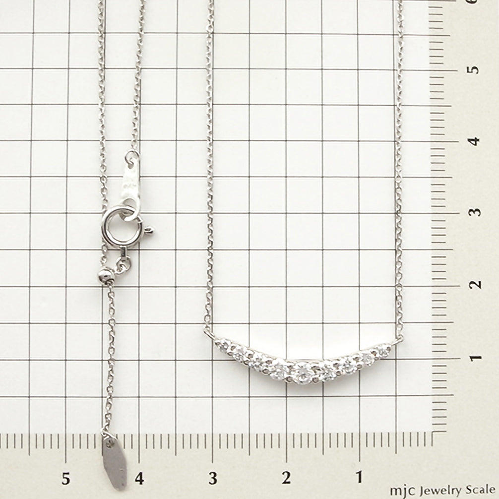 ダイヤモンド プラチナネックレス(4月誕生石/鑑別書付)《25N01904》