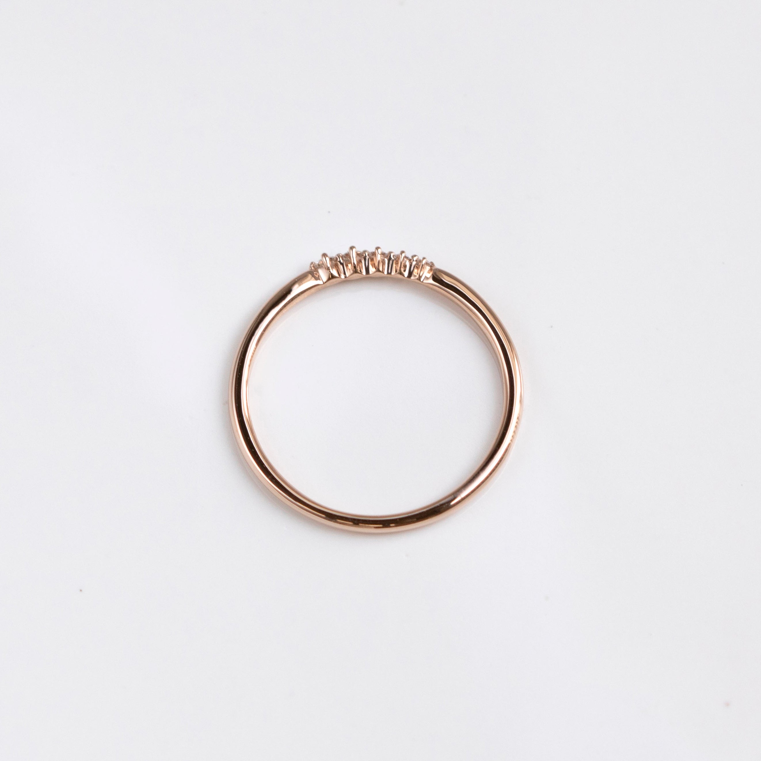 ダイヤモンド K18リング(4月誕生石《25N02010》