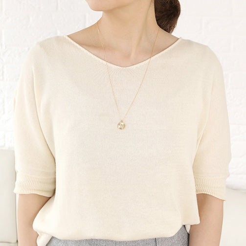 K18ネックレス(ロング/60cm)《25N02011》