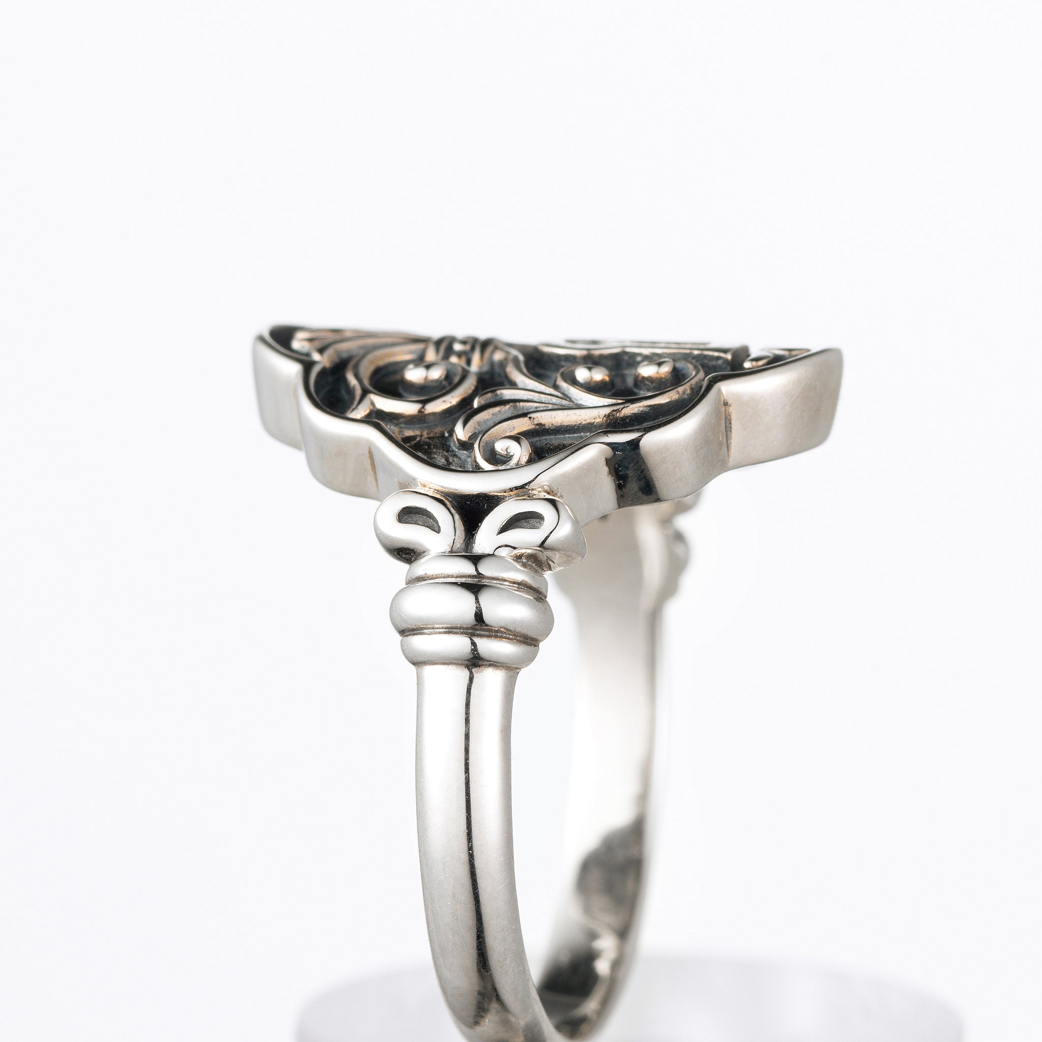 シルバーリング(パドロックモチーフ)《25N02103》