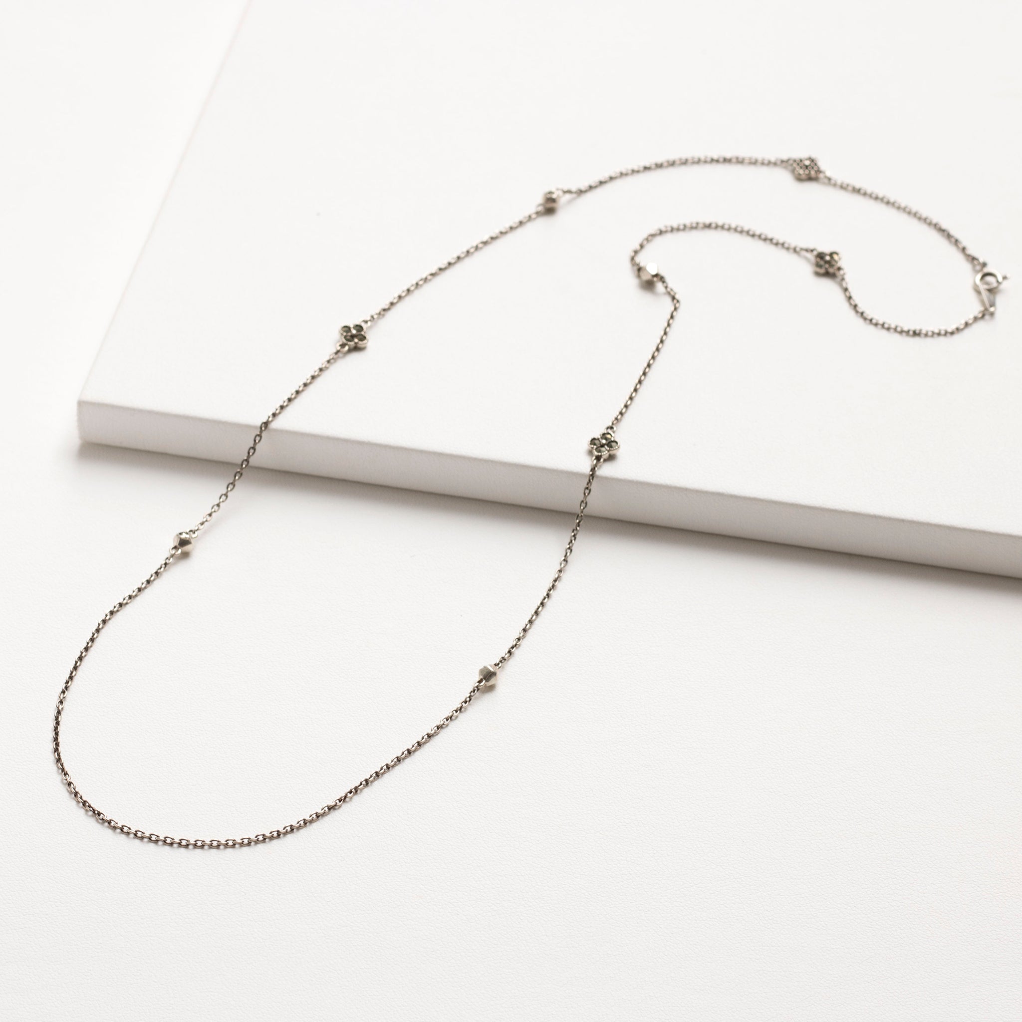 マルカジット シルバーネックレス(ロング/60cm)《25N02108》