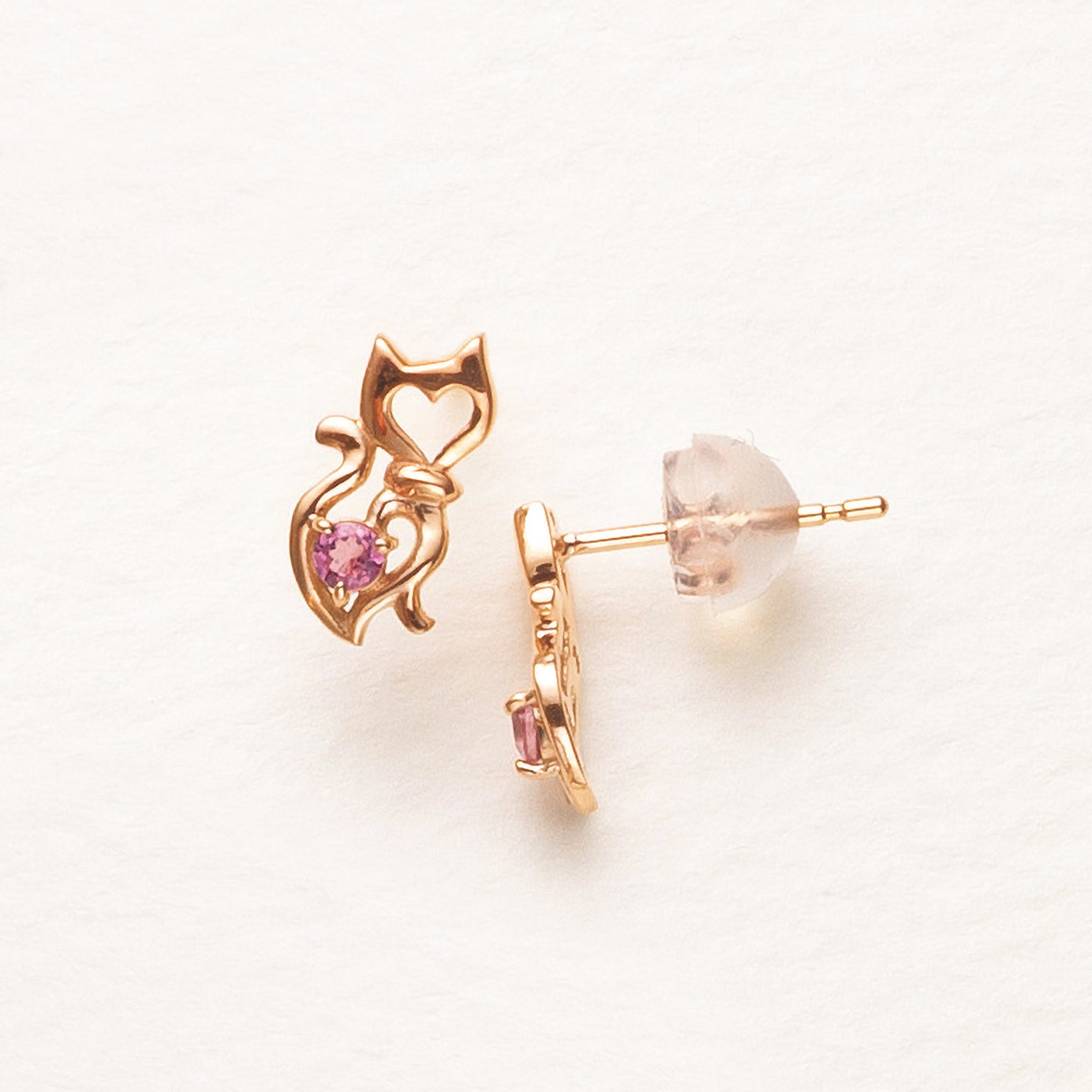 tatsuo nagahata ピンクトルマリン　片耳ピアス　K10 最終価格。 tatsuo nagahata ピンクトルマリン 片耳ピアス K10 - メルカリ