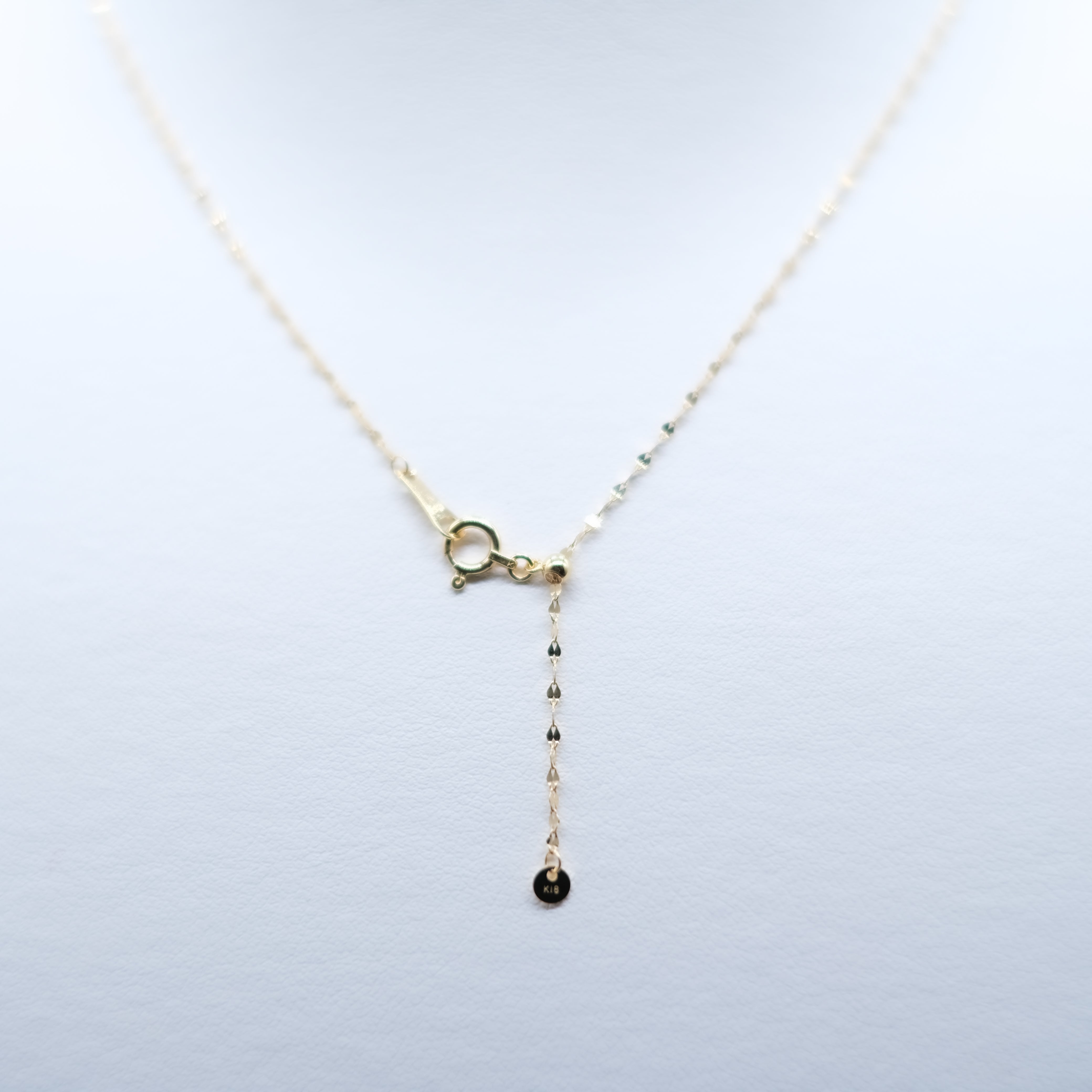 【限定5点】ダイヤモンド K18ネックレス(クローバーモチーフ)《25N02411》